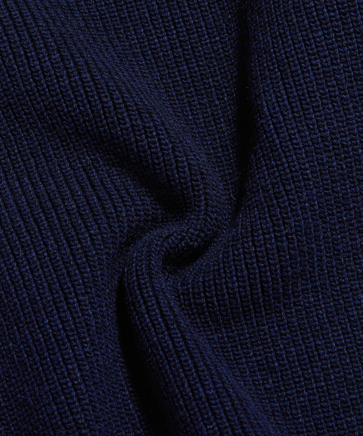 에스피오나지(ESPIONAGE) Miller Heavyweight Zip Knit Jacket Navy