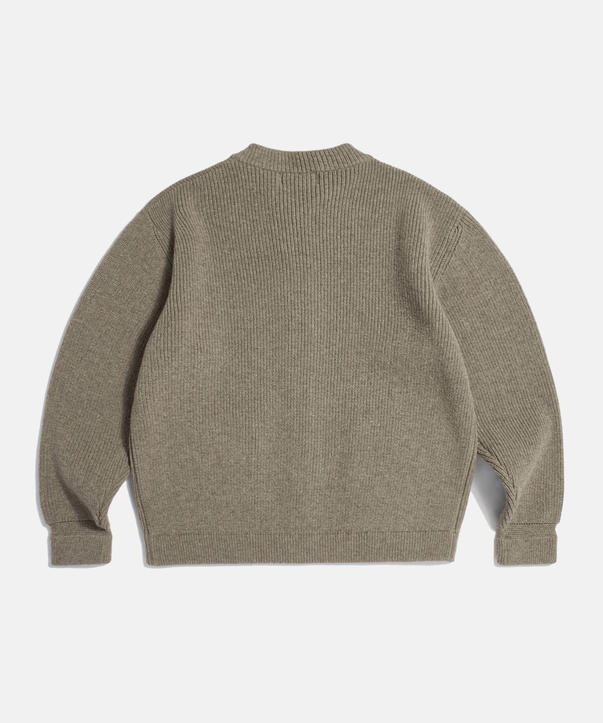 에스피오나지(ESPIONAGE) Miller Heavyweight Zip Knit Jacket Dust
