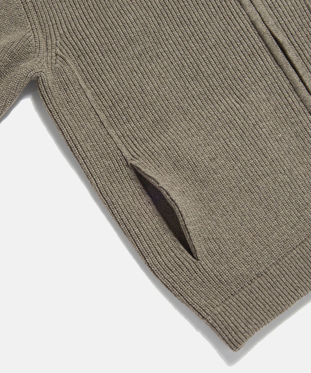 에스피오나지(ESPIONAGE) Miller Heavyweight Zip Knit Jacket Dust