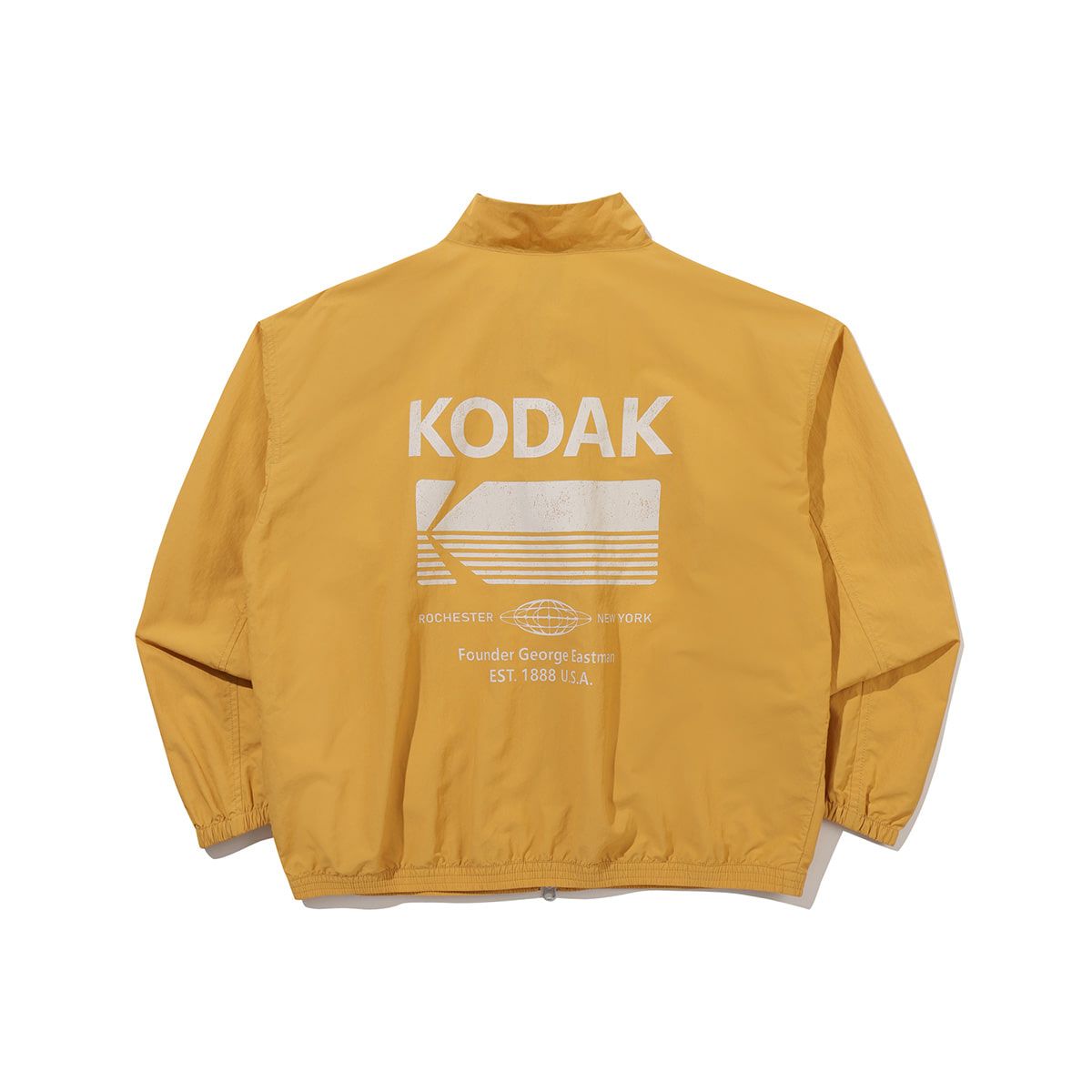 코닥(KODAK) 에센셜 빅로고 스탠넥 자켓 YELLOW