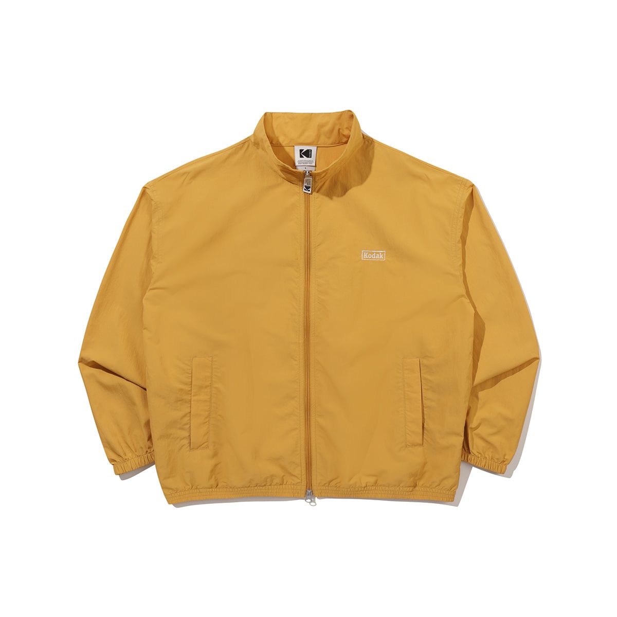 코닥(KODAK) 에센셜 빅로고 스탠넥 자켓 YELLOW