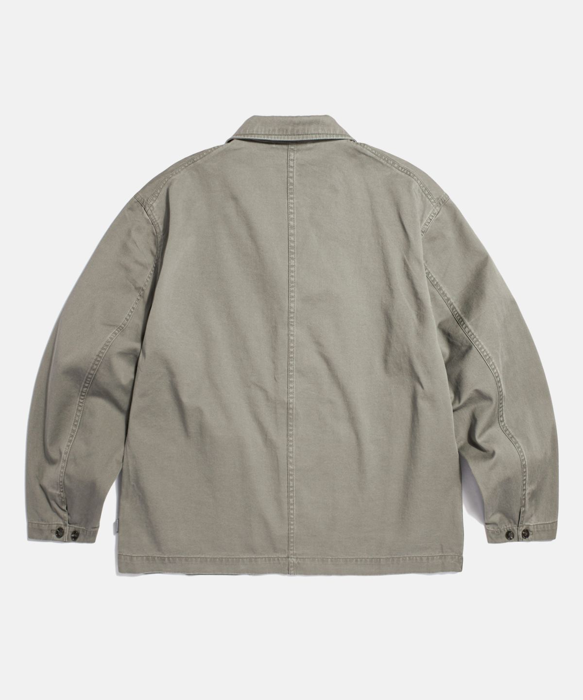 에스피오나지(ESPIONAGE) Cotton Notched Jacket Dark Beige