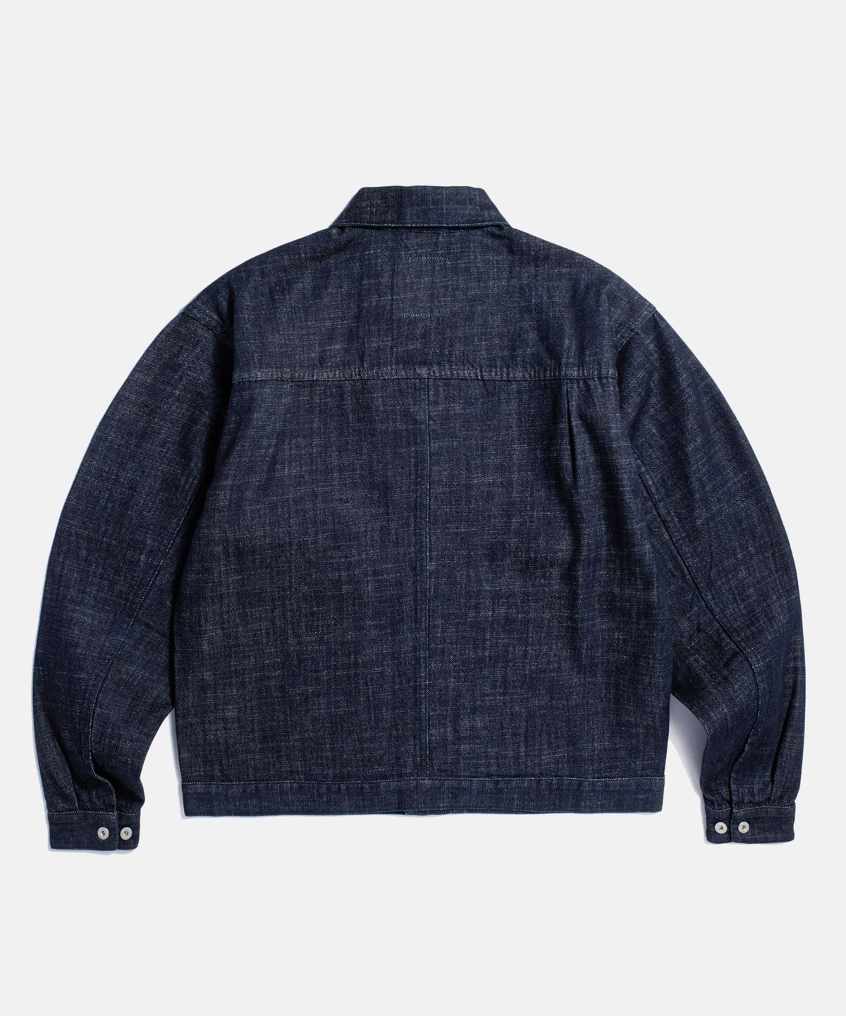 에스피오나지(ESPIONAGE) (JPN Fabric)Type 1 Kaihara Denim Trucker Jacket Dark Indigo
