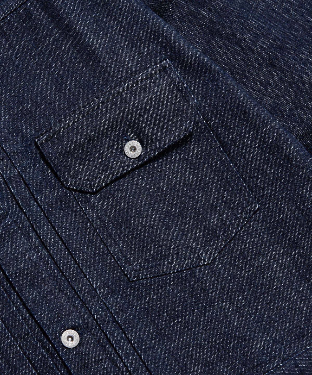 에스피오나지(ESPIONAGE) (JPN Fabric)Type 1 Kaihara Denim Trucker Jacket Dark Indigo