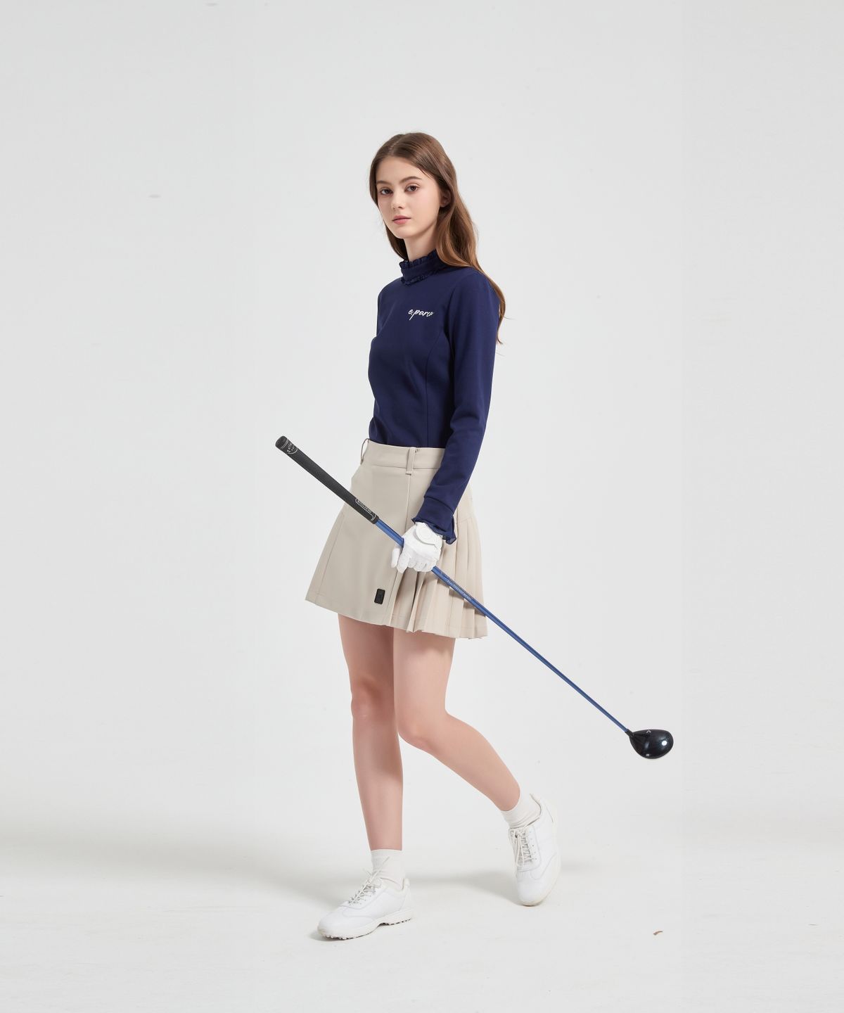 이파르카(E.PARCA) 바그 레이스 롱슬리브 셔츠