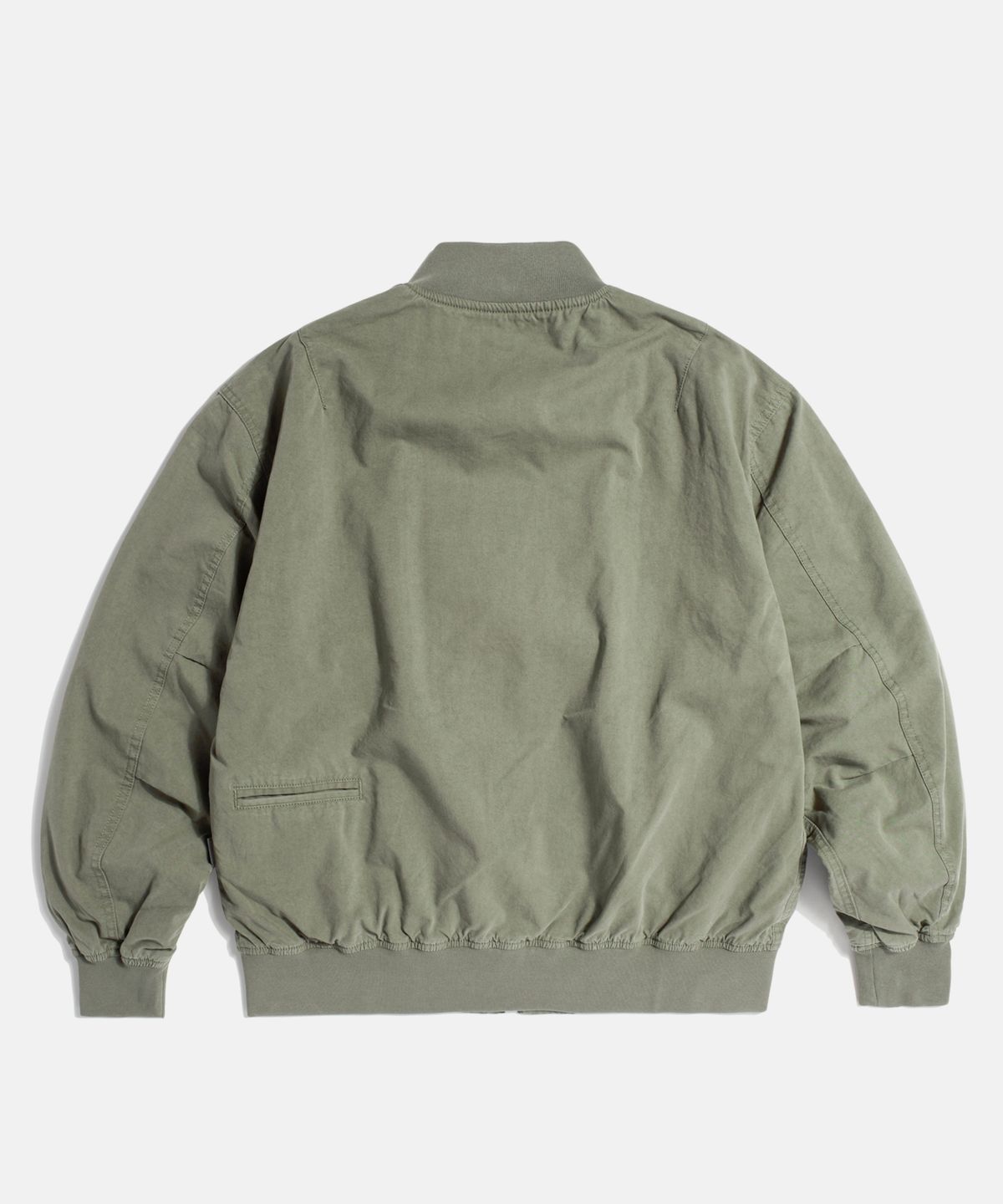 에스피오나지(ESPIONAGE) Zip Front Deck Jacket Olive