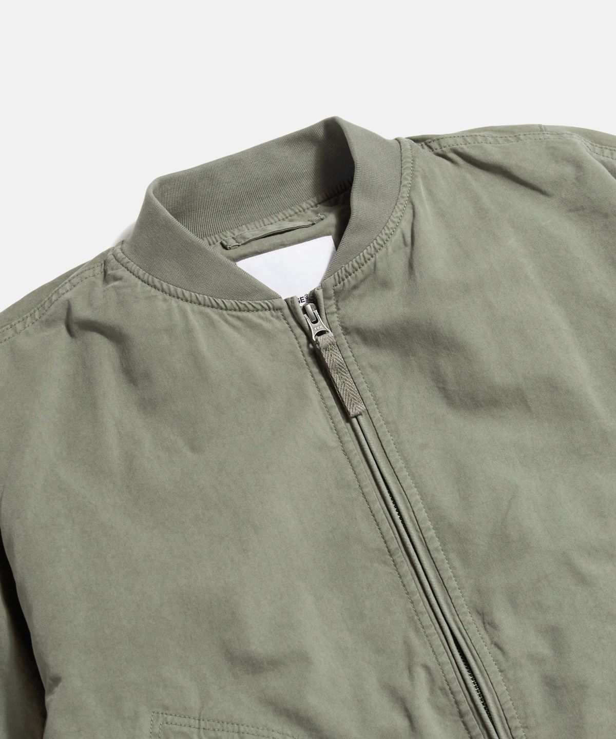 에스피오나지(ESPIONAGE) Zip Front Deck Jacket Olive