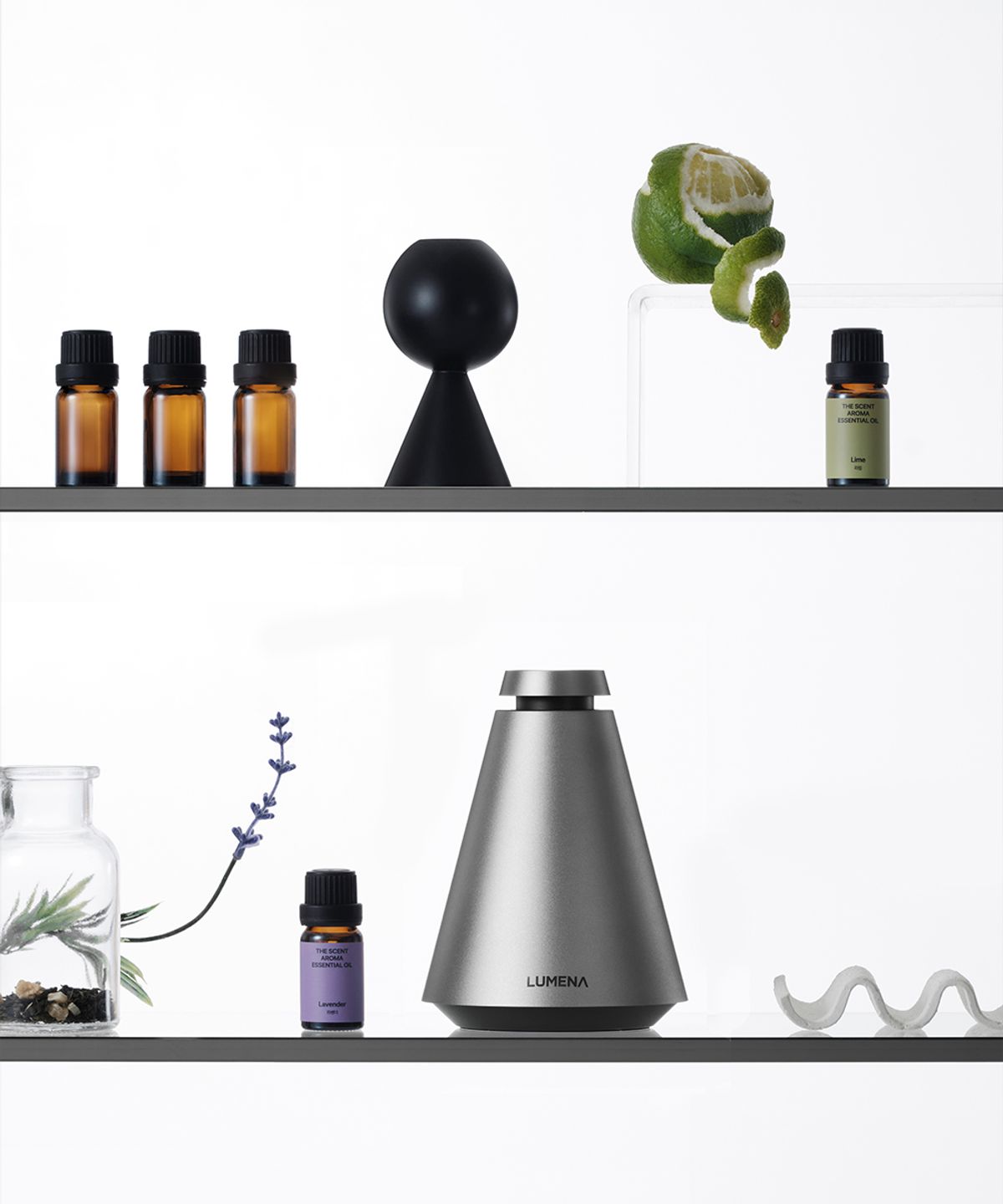 루메나(LUMENA) THE SCENT AD1 프리미엄 차세대 무선 아로마 디퓨저 패키지
