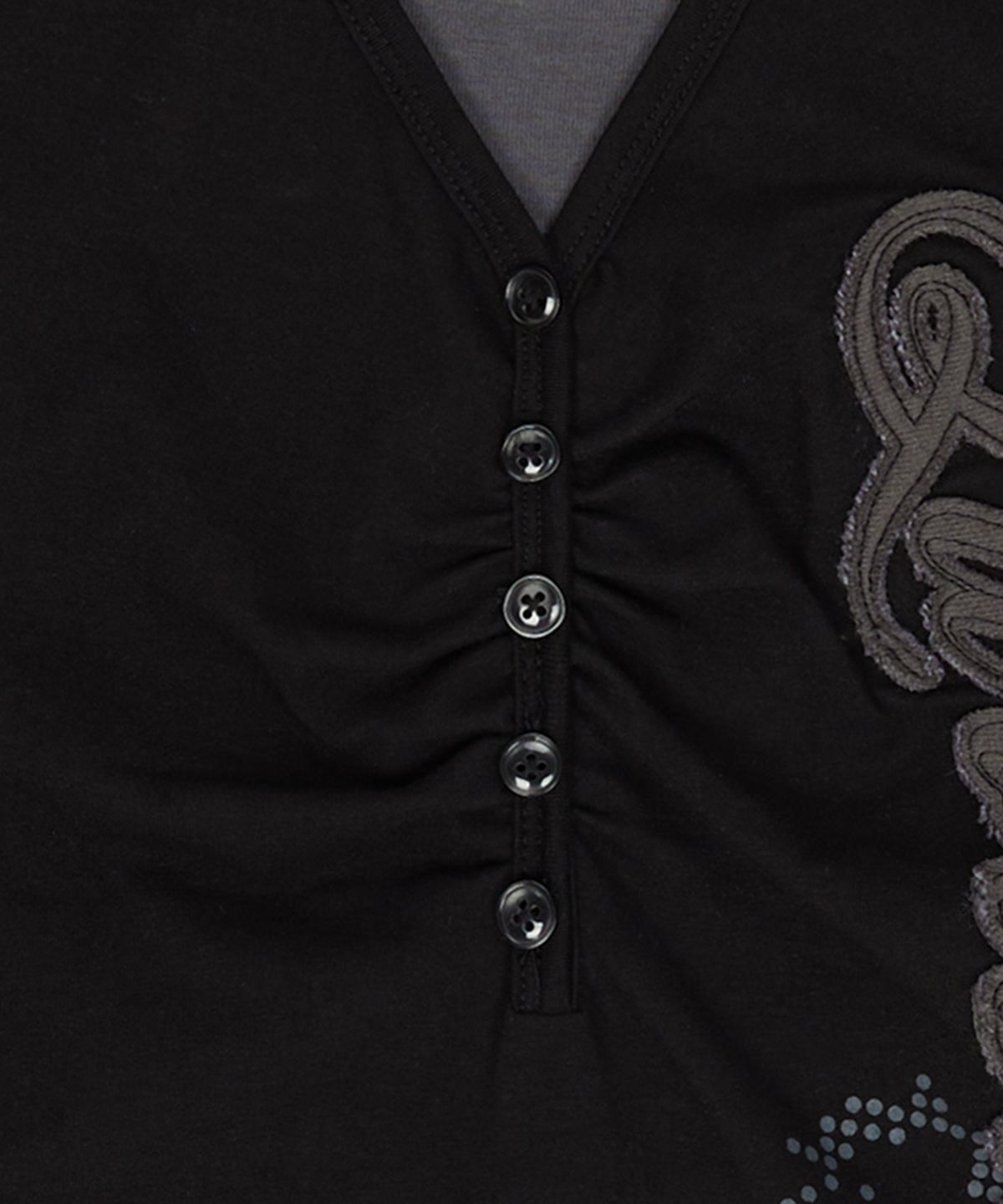 러브이즈트루(LUVISTRUE) EL HORSE SLIM-FIT TEE(BLACK)