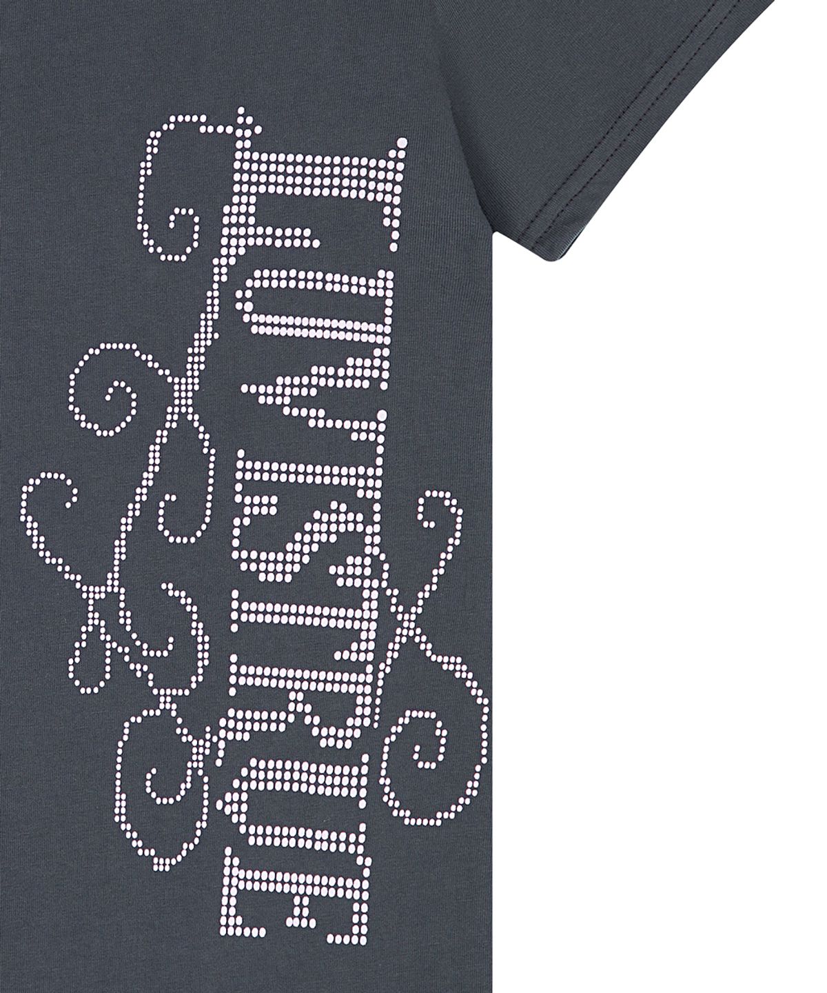 러브이즈트루(LUVISTRUE) EL LUVISTRUE LOGO TEE(CHARCOAL)