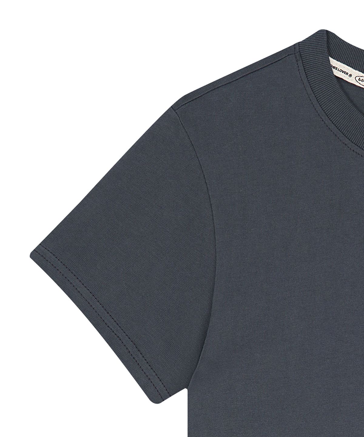 러브이즈트루(LUVISTRUE) EL LUVISTRUE LOGO TEE(CHARCOAL)