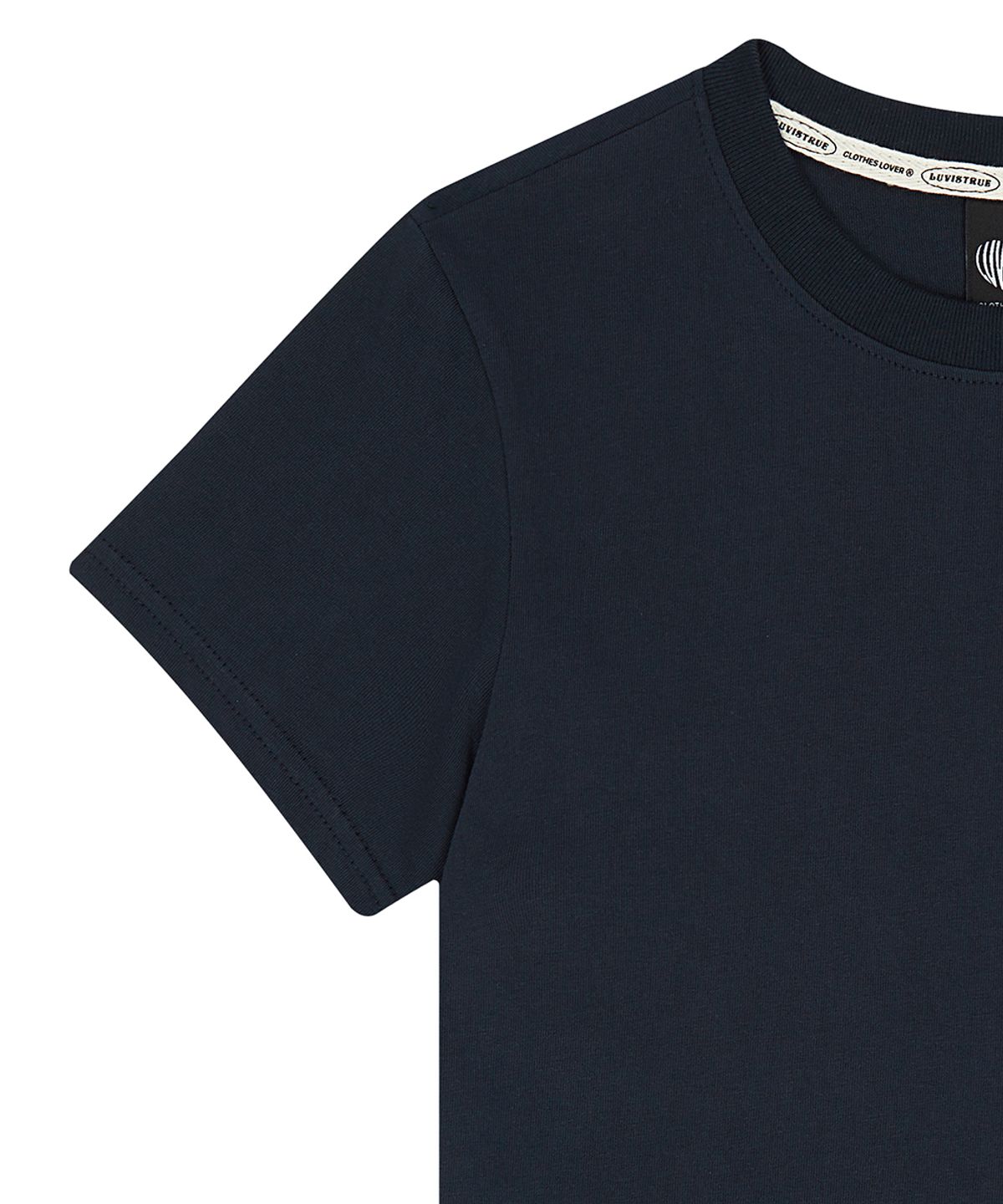 러브이즈트루(LUVISTRUE) EL LUVISTRUE LOGO TEE(NAVY)