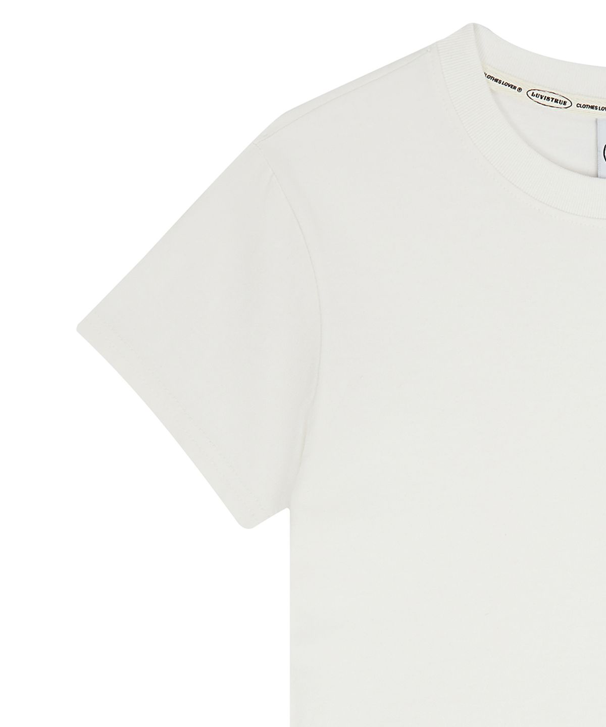 러브이즈트루(LUVISTRUE) EL LUVISTRUE LOGO TEE(WHITE)