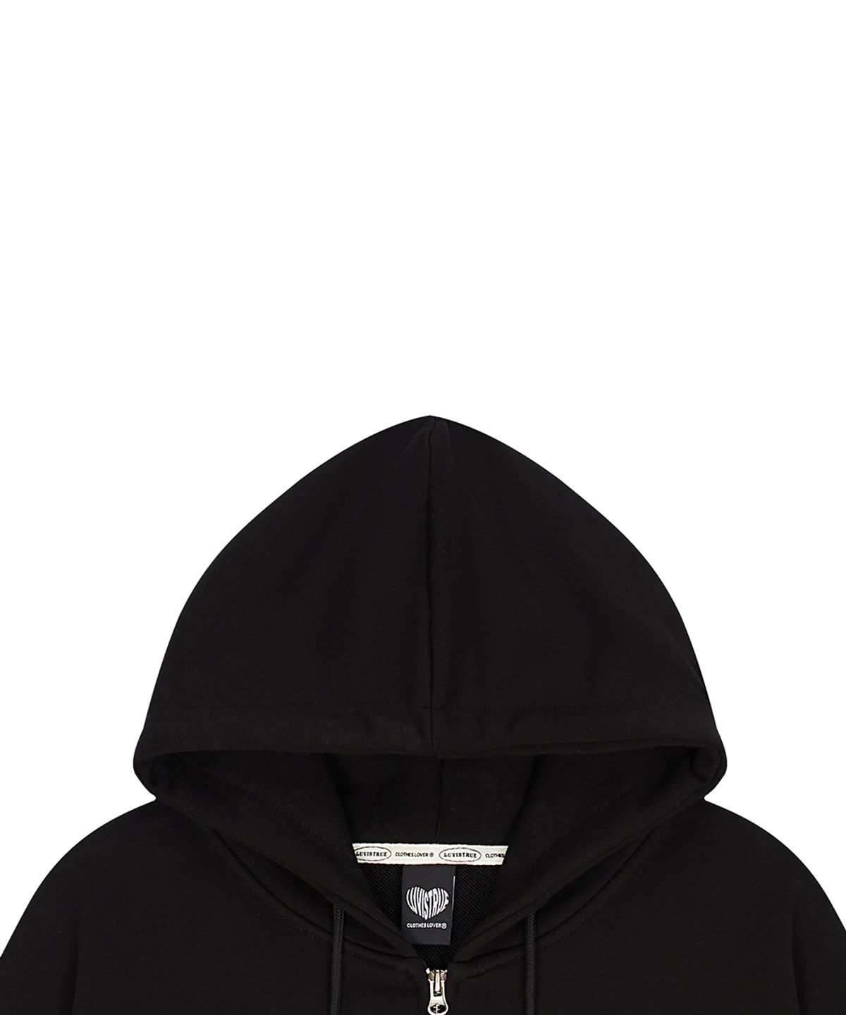 러브이즈트루(LUVISTRUE) EL UNICORN HOOD ZIP UP(BLACK)