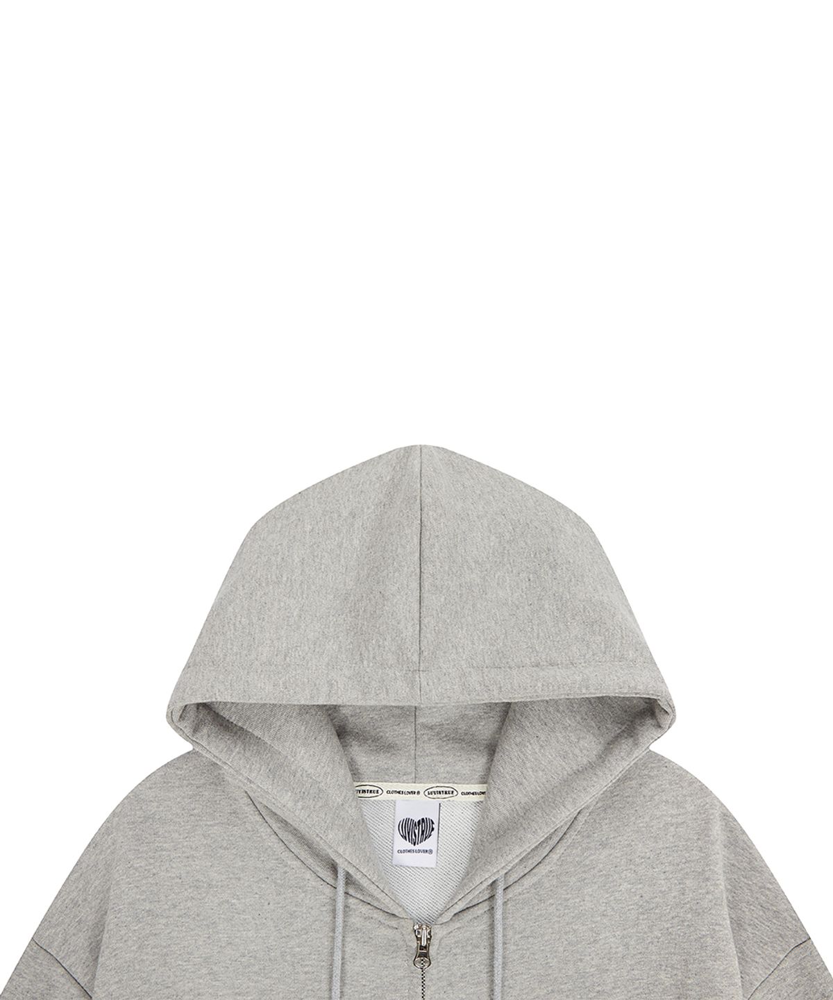 러브이즈트루(LUVISTRUE) EL UNICORN HOOD ZIP UP(GRAY)