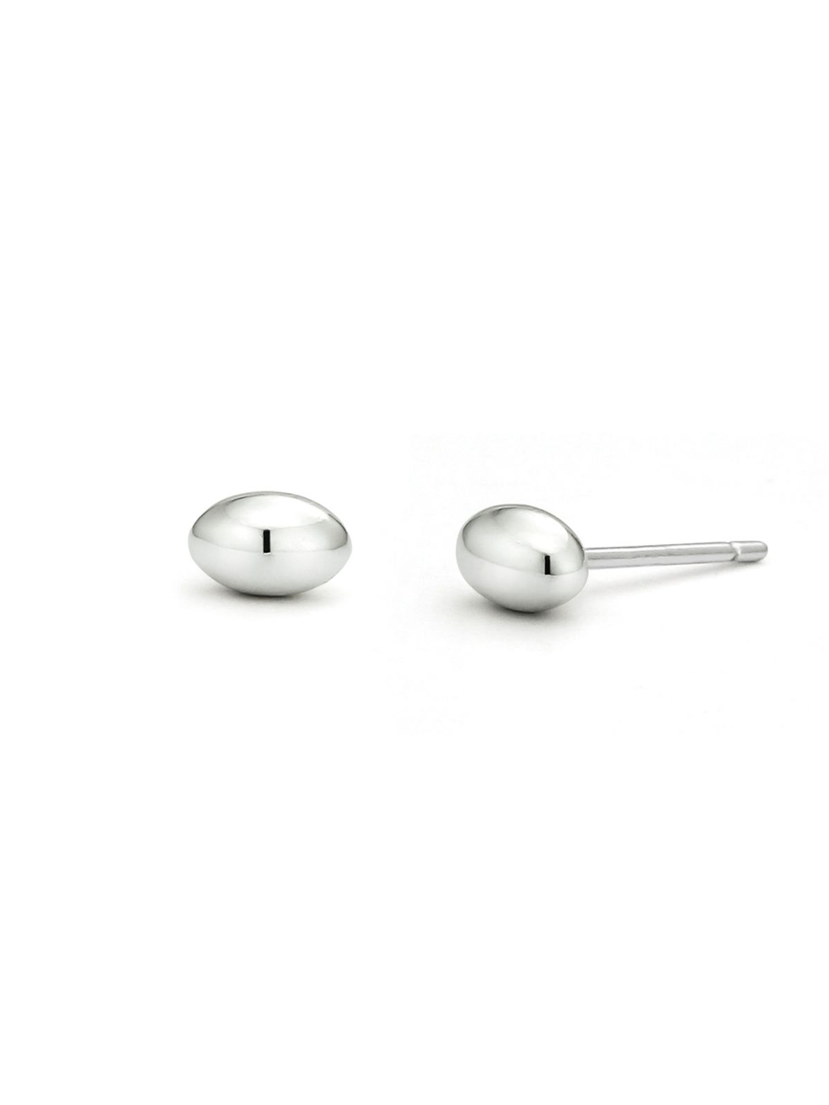 이너프(ENUFF) (silver 925) Mini egg stud_glossy earring