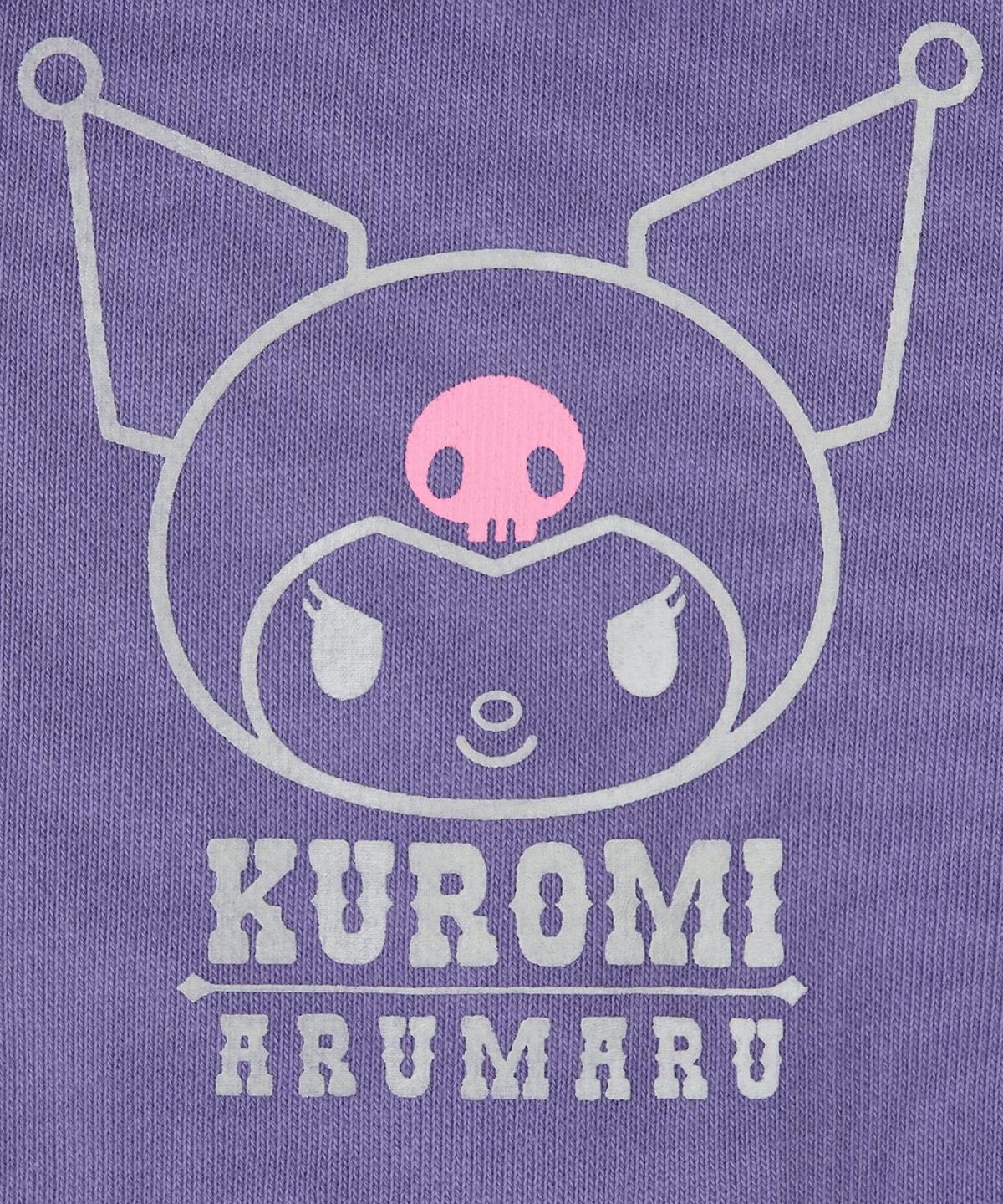 아루마루(ARUMARU) 쿠로미 x 아루마루 펫 스트레이트 후디_퍼플