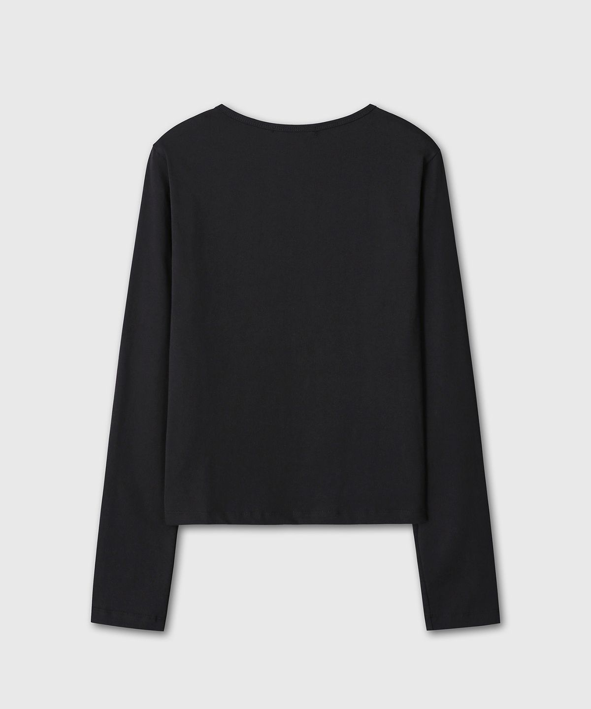 다이브인 우먼(DIVEIN WOMEN) UNIFORM SLIM LONG SLEEVE (BLACK)