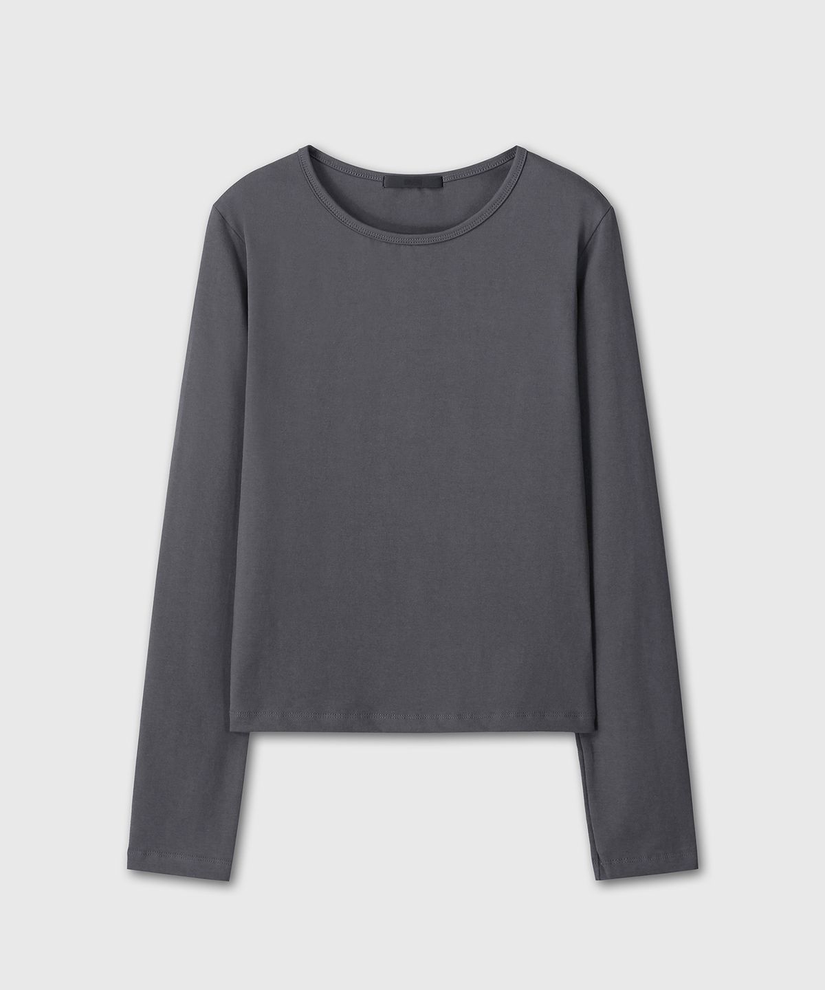 다이브인 우먼(DIVEIN WOMEN) UNIFORM SLIM LONG SLEEVE (CHARCOAL)