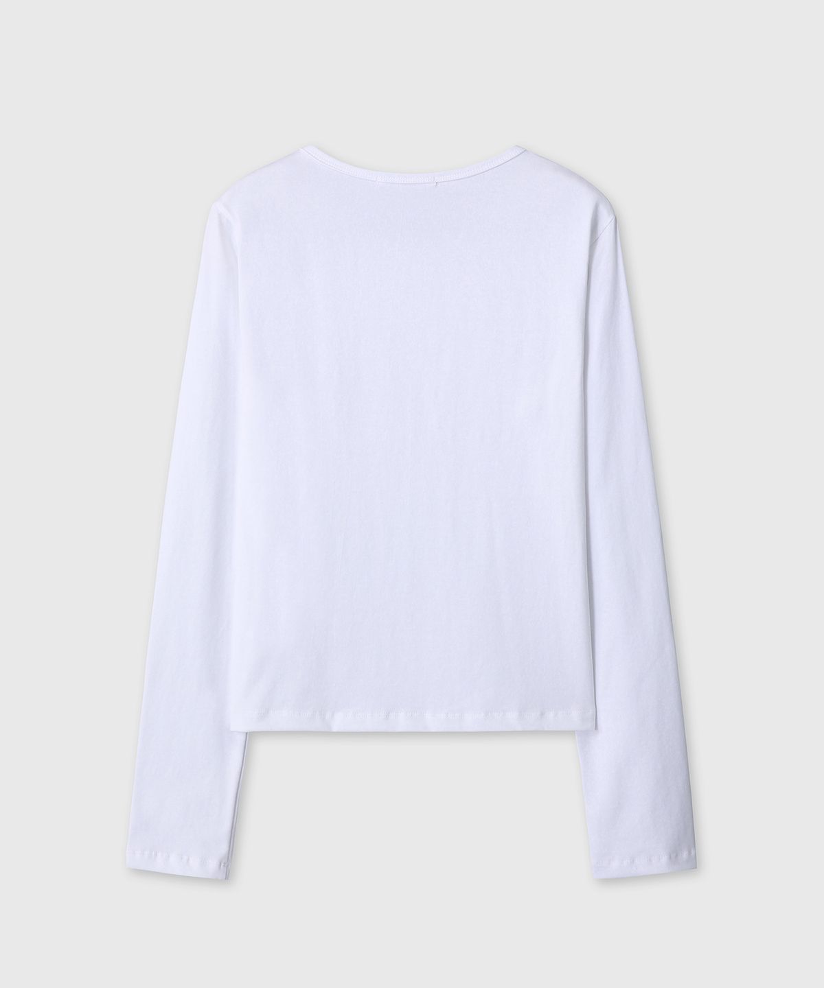 다이브인 우먼(DIVEIN WOMEN) UNIFORM SLIM LONG SLEEVE (WHITE)