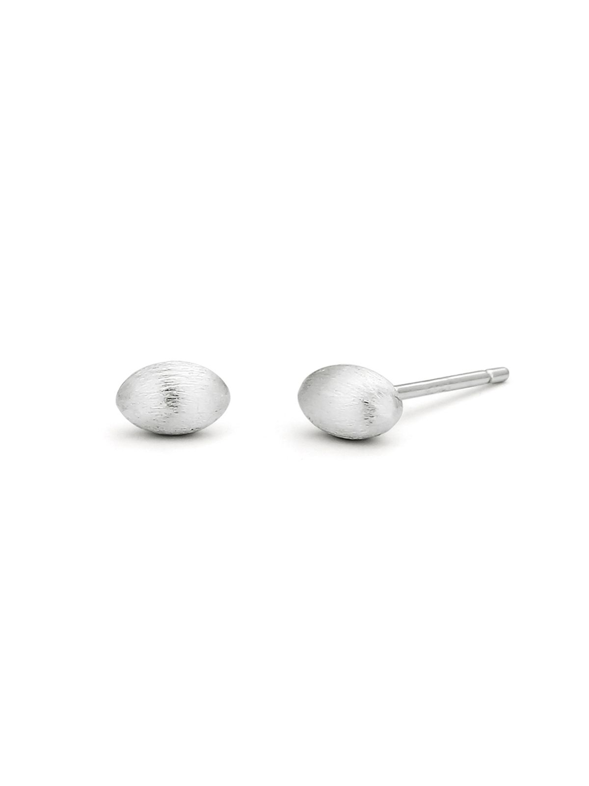 이너프(ENUFF) (silver 925) Mini egg stud_matt earring