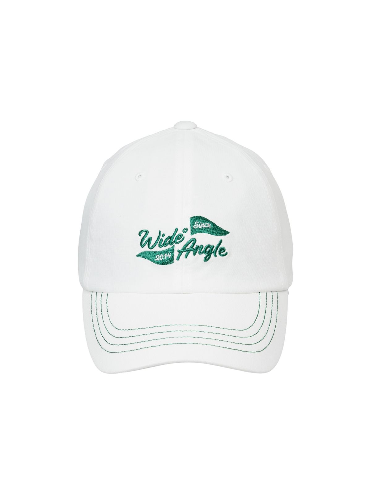 와이드앵글(WIDEANGLE) CO 혼디어 캐주얼 볼캡(2size)_White