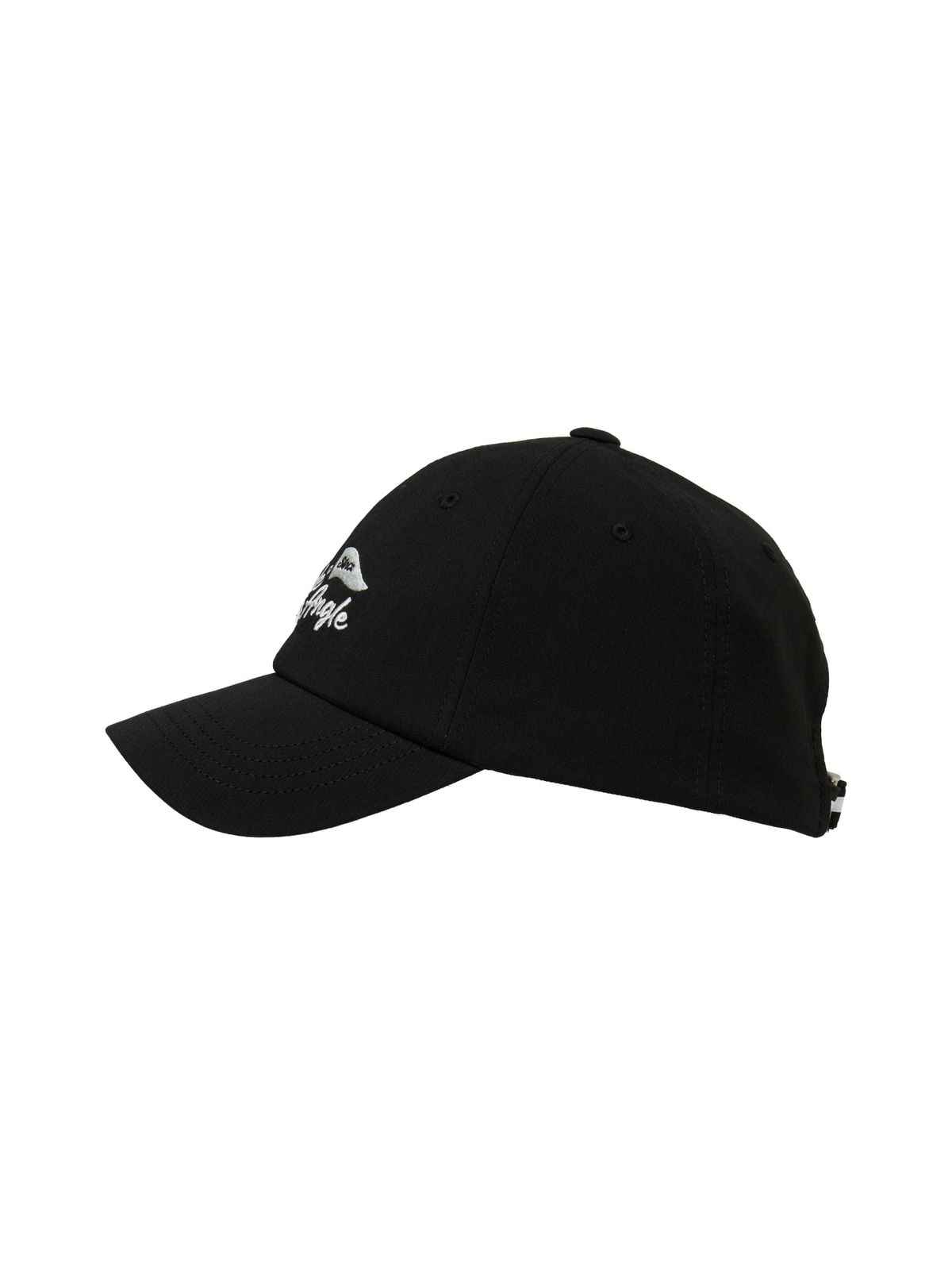 와이드앵글(WIDEANGLE) CO 혼디어 캐주얼 볼캡(2size)_Black
