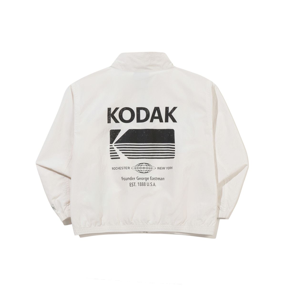 코닥 키즈(KODAK KIDS) 에센셜 빅로고 스탠넥 자켓 키즈 IVORY