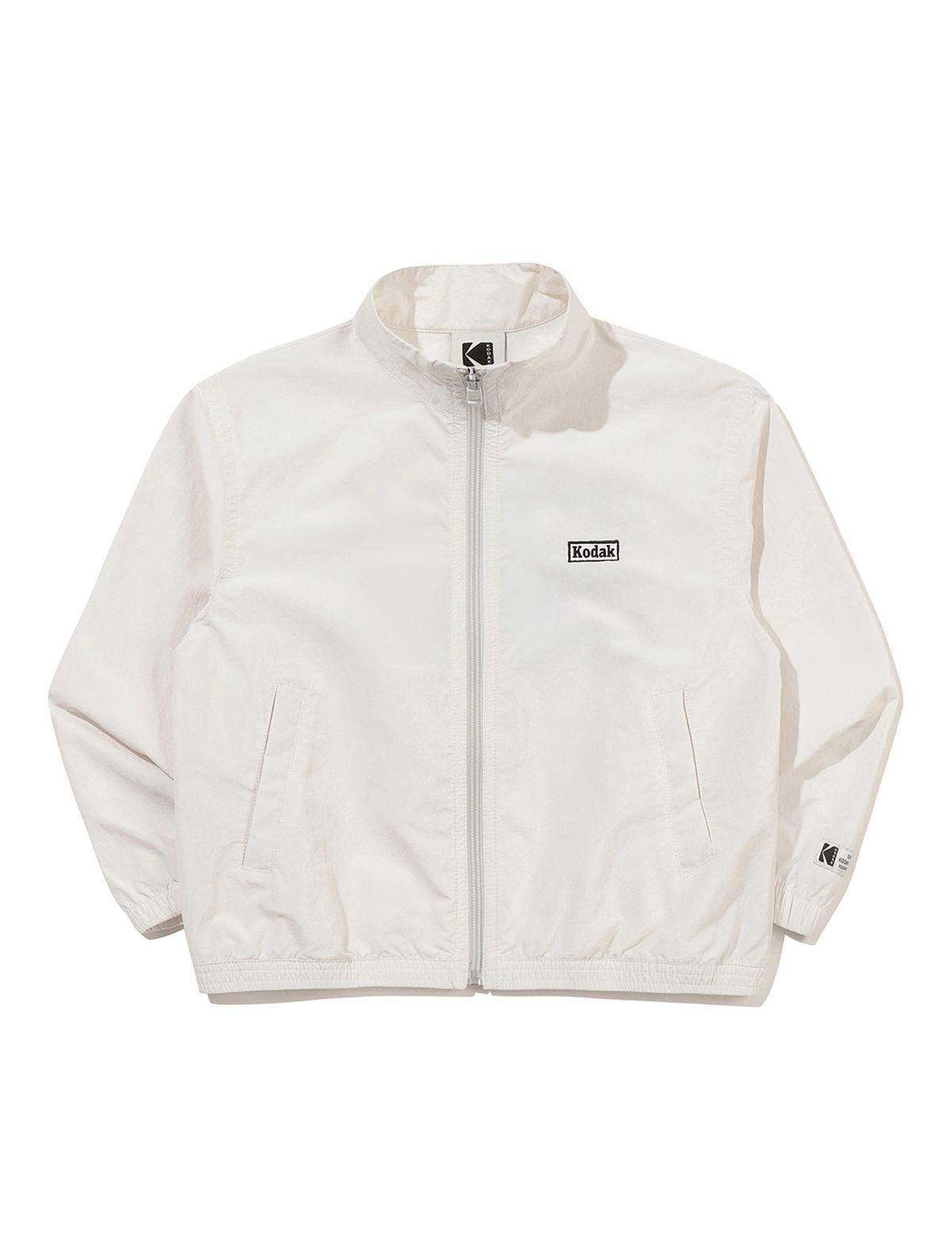코닥 키즈(KODAK KIDS) 에센셜 빅로고 스탠넥 자켓 키즈 IVORY