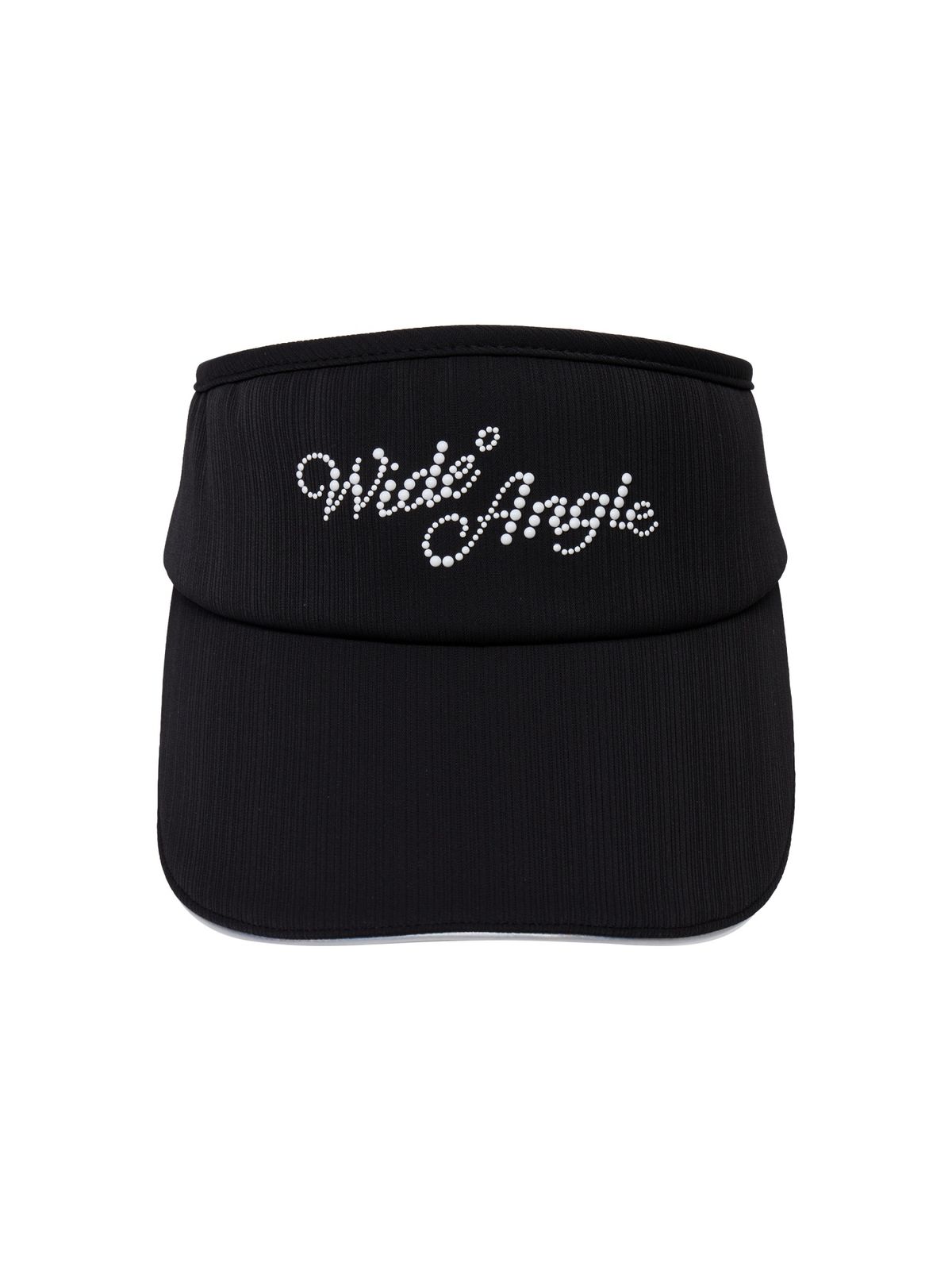 와이드앵글(WIDEANGLE) CO 글림 리본 바이저_Black