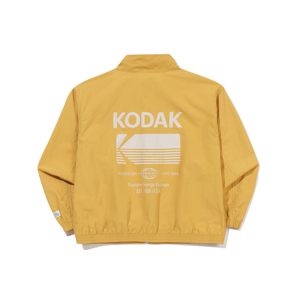 코닥 키즈(KODAK KIDS) 에센셜 빅로고 스탠넥 자켓 키즈 YELLOW