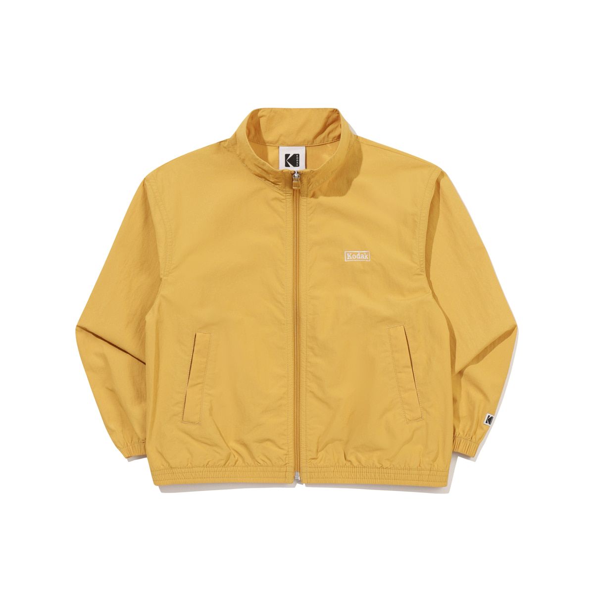 코닥 키즈(KODAK KIDS) 에센셜 빅로고 스탠넥 자켓 키즈 YELLOW