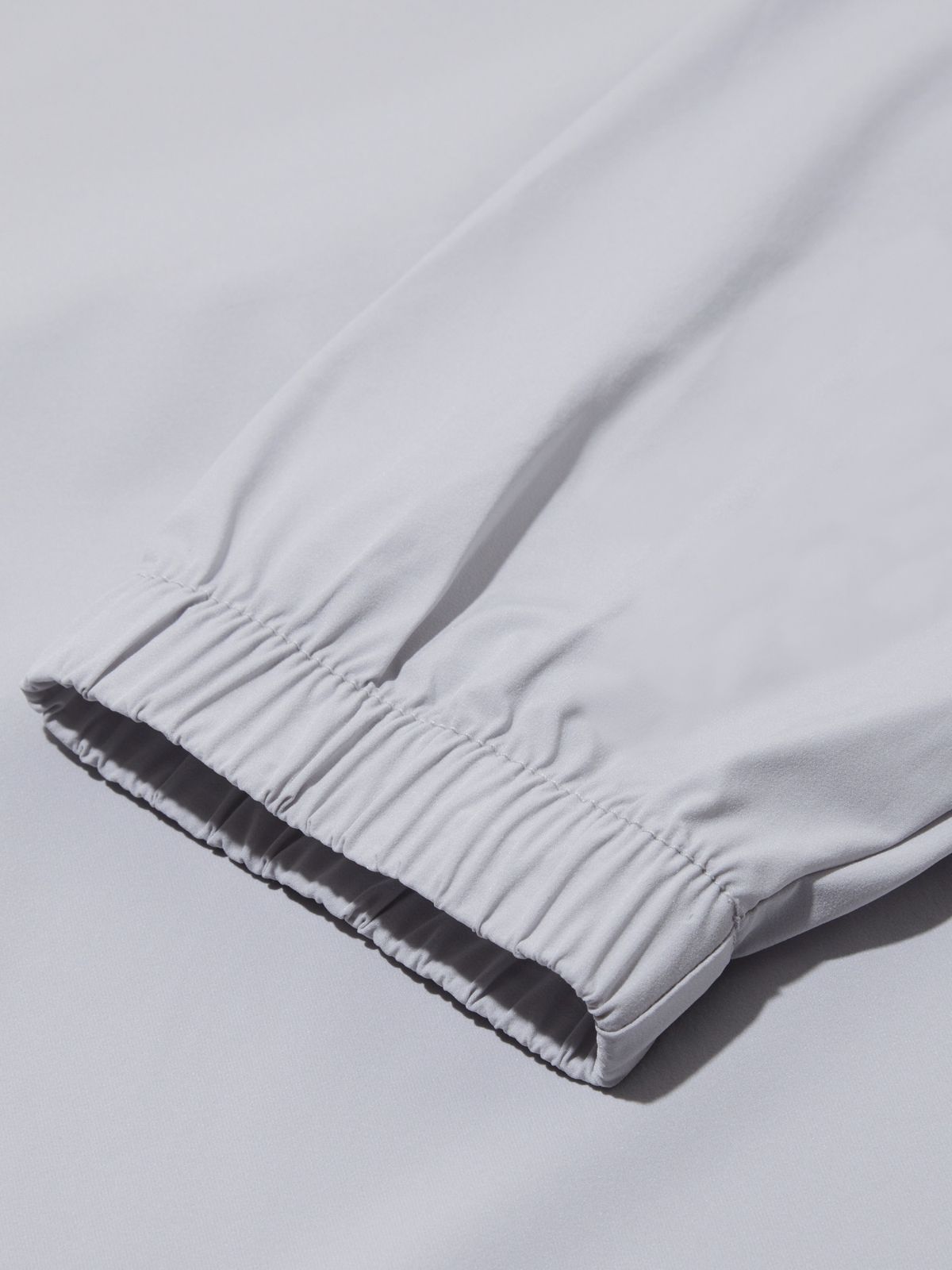 와이드앵글(WIDEANGLE) CO 루즈핏 우븐 라운드 풀오버 M_Ice Grey