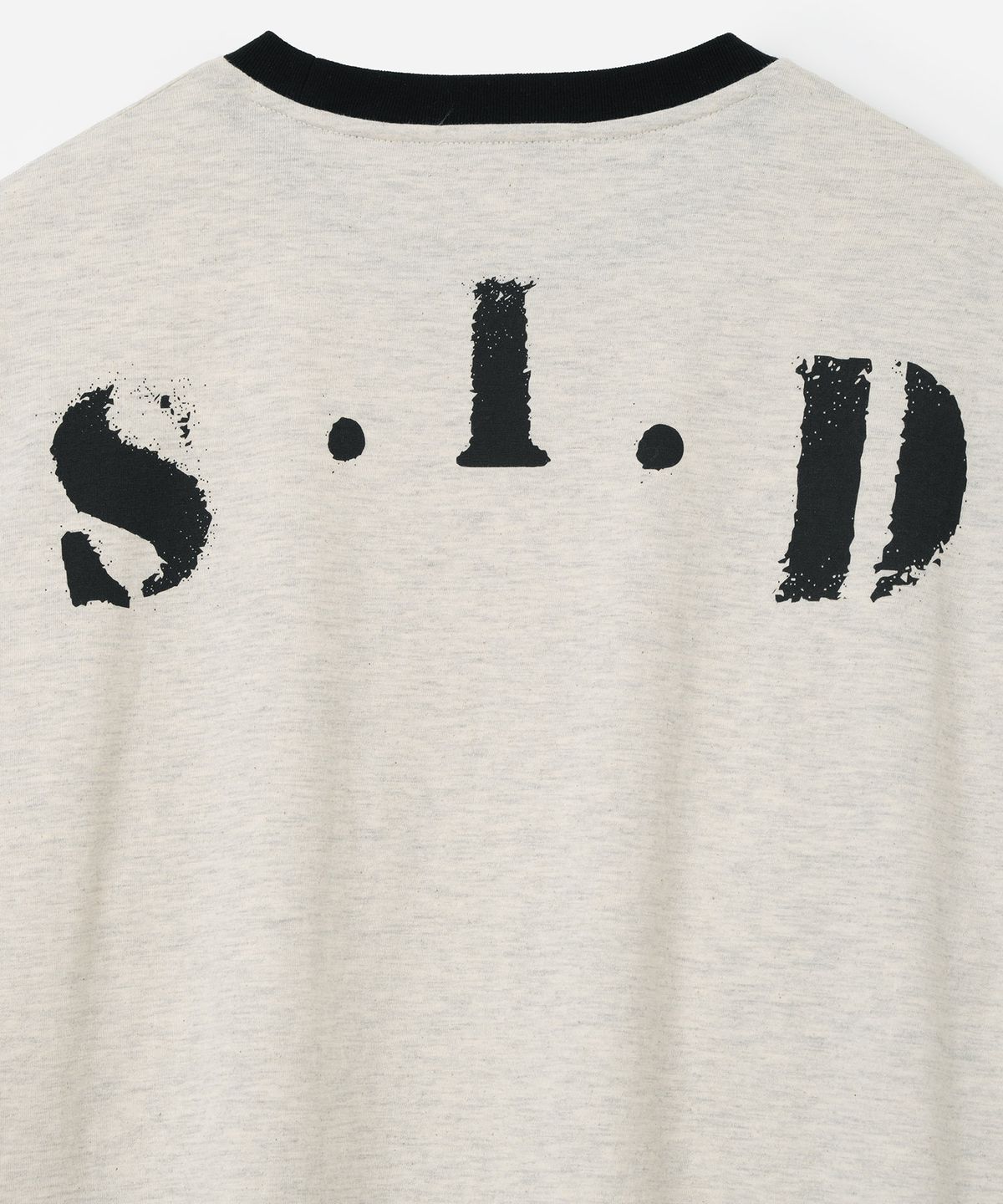 밀로 아카이브(MILLO ARCHIVE) S.I.D 링거 롱 슬리브 티셔츠 [오트밀]