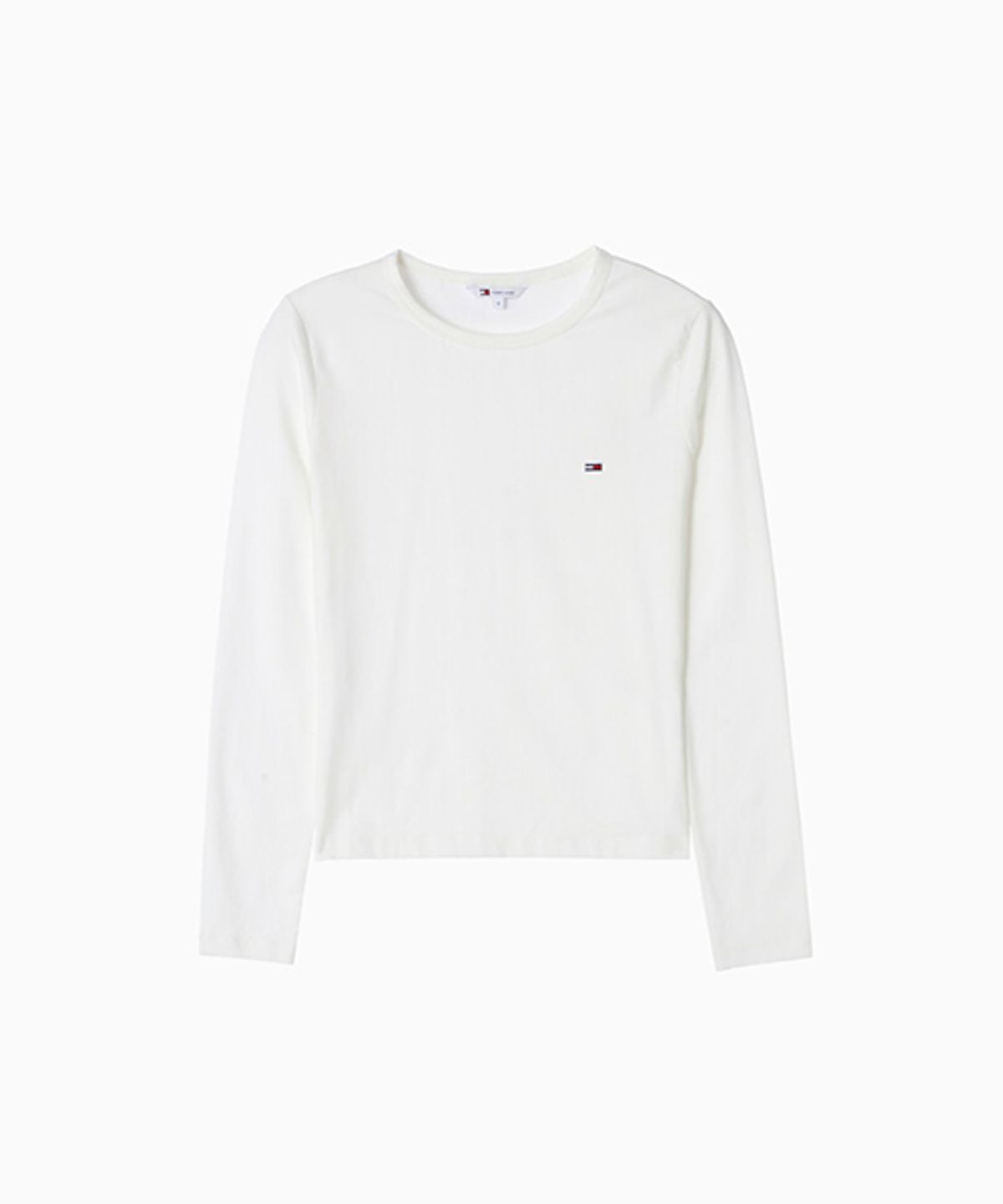 타미진스(TOMMY JEANS) 저지 롱 슬리브 티셔츠 (T32G0TTO21TWT2YBL)