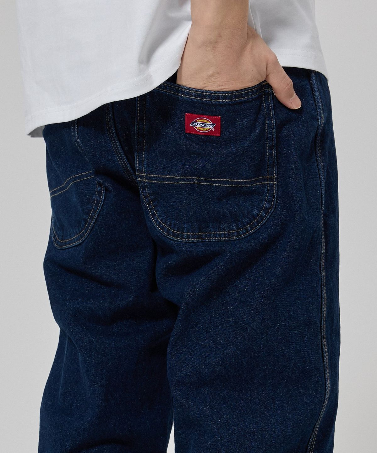 디키즈(DICKIES) 954 릴렉스드 데님 팬츠 Dark Indigo