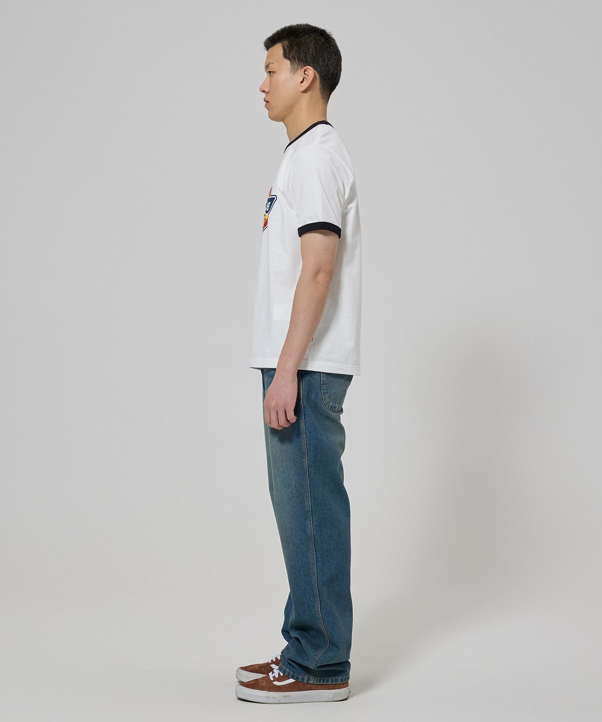 디키즈(DICKIES) 954 릴렉스드 데님 팬츠 Khaki Tinted Blue