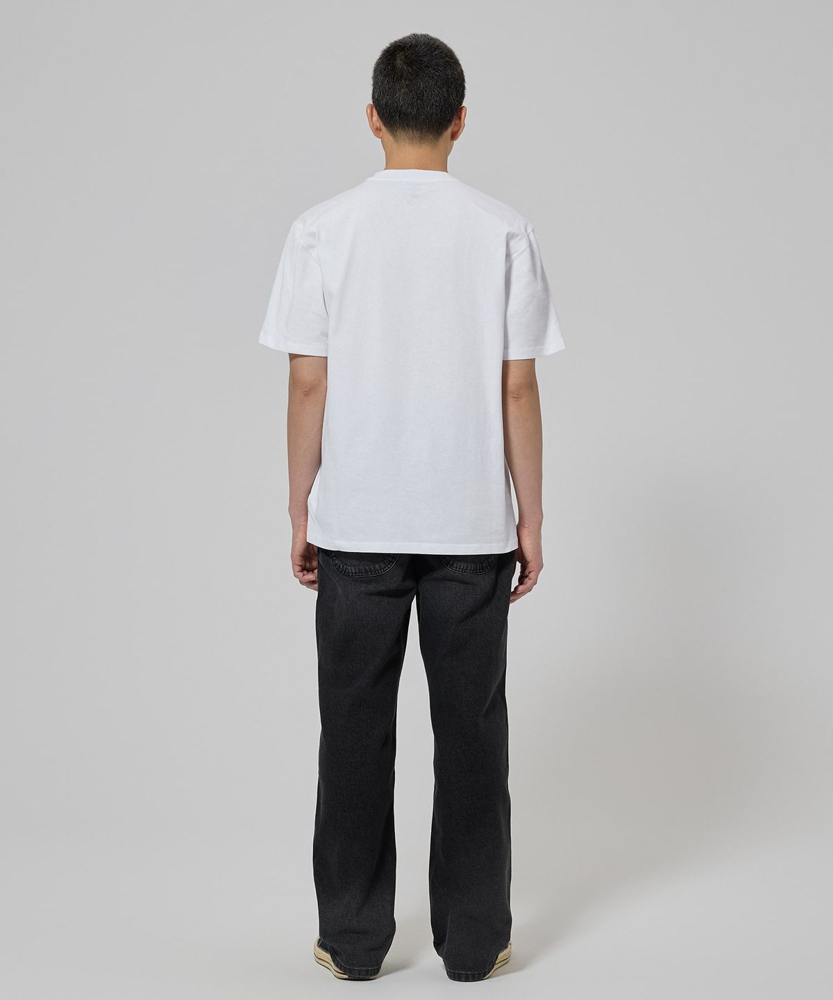 디키즈(DICKIES) 954 릴렉스드 데님 팬츠 Black Wash Faded