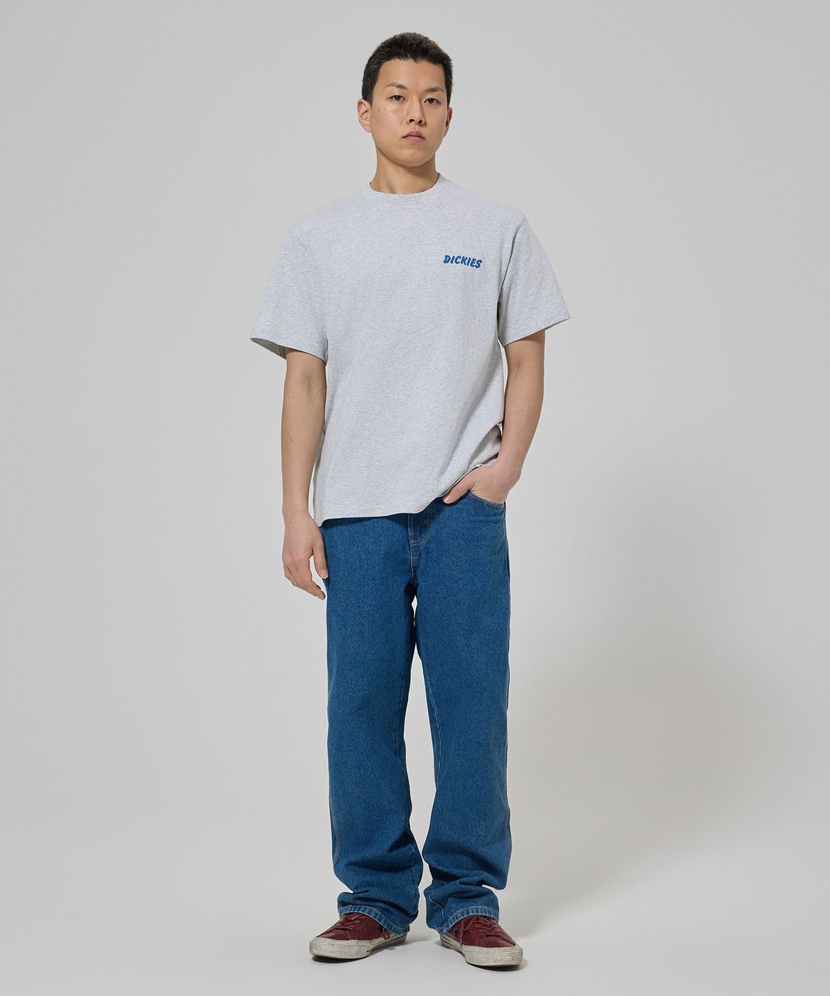 디키즈(DICKIES) 954 릴렉스드 데님 팬츠 Classic Blue