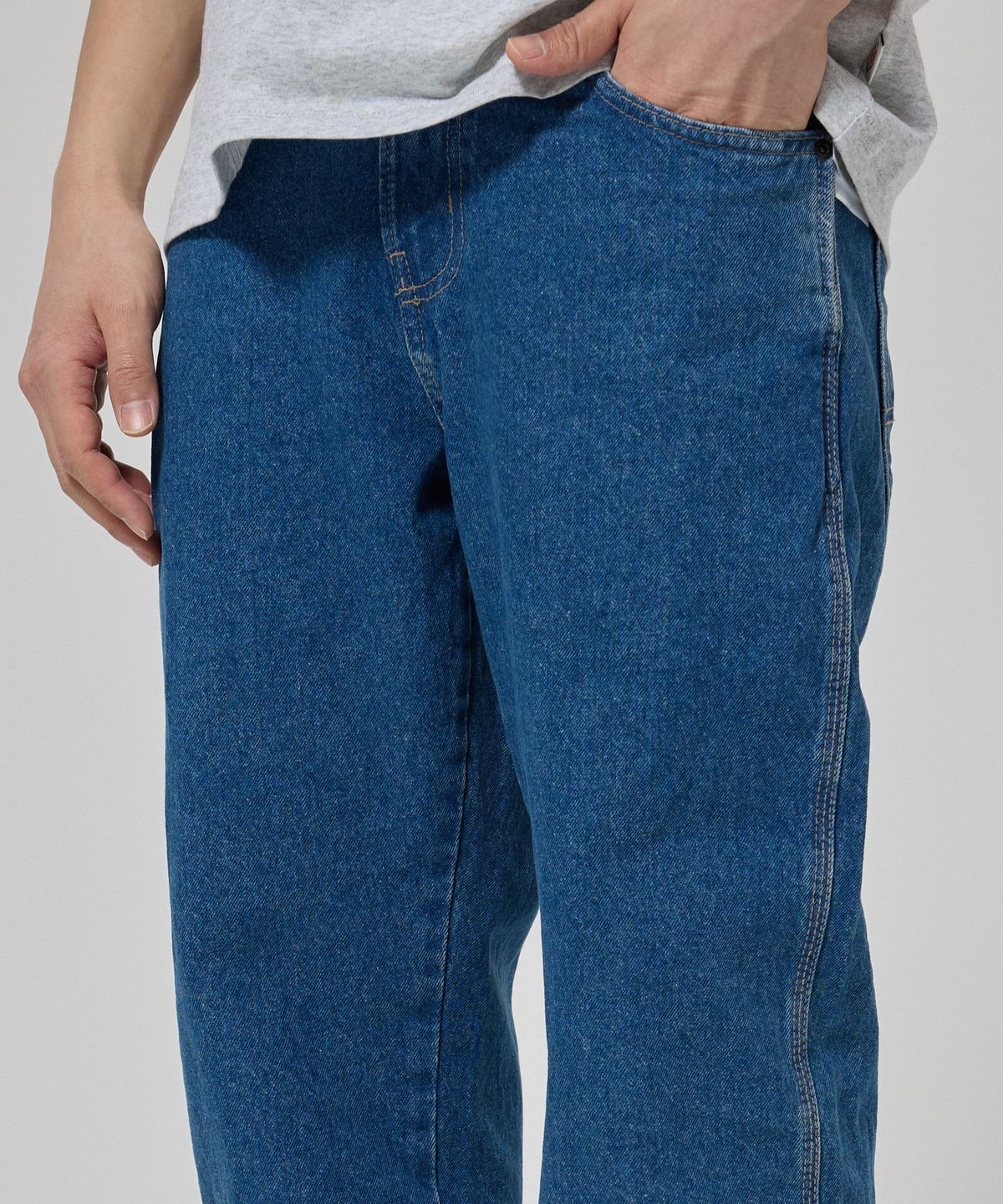 디키즈(DICKIES) 954 릴렉스드 데님 팬츠 Classic Blue