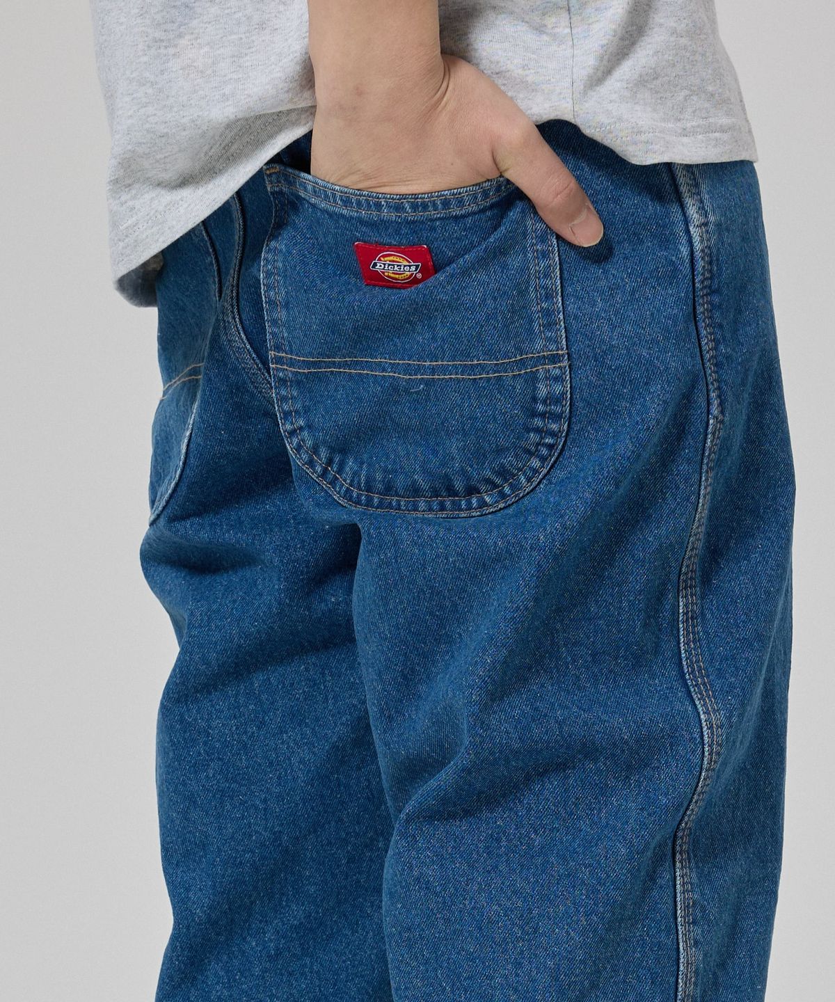 디키즈(DICKIES) 954 릴렉스드 데님 팬츠 Classic Blue