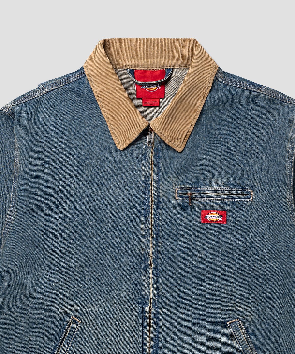 디키즈(DICKIES) 페인터 데님 재킷 Khaki Tinted Blue