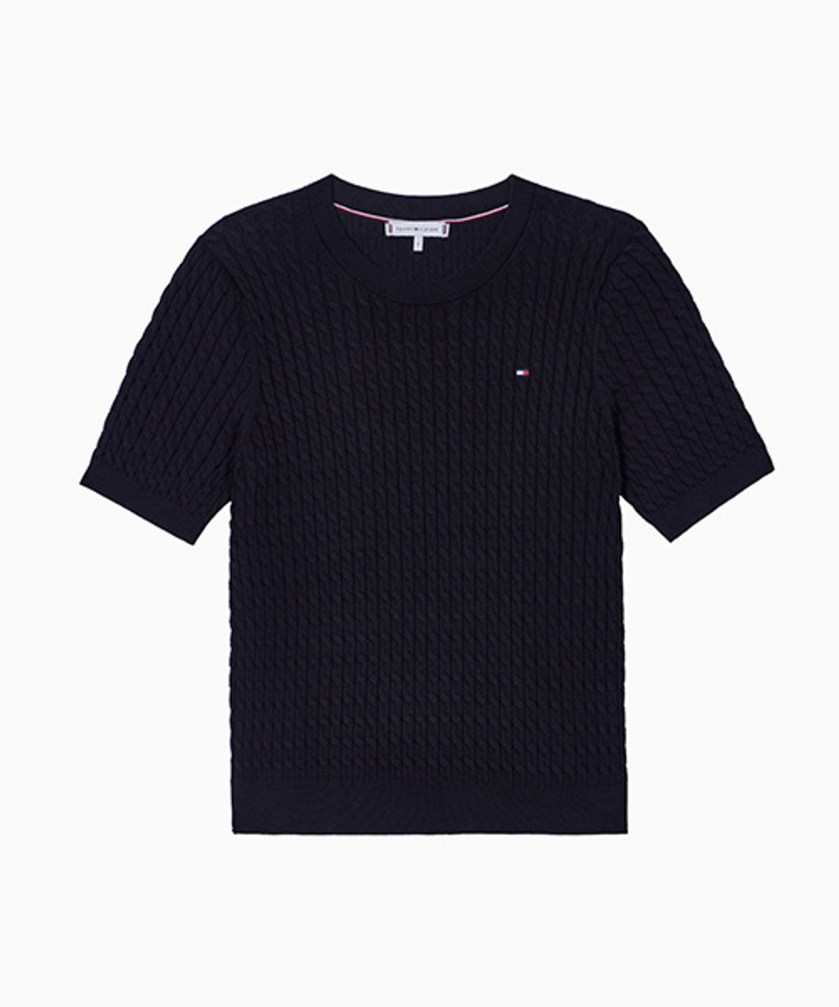 타미힐피거(TOMMY HILFIGER) 미니 케이블 크루넥 스웨터 (T22G1KTO060WT2BDS)