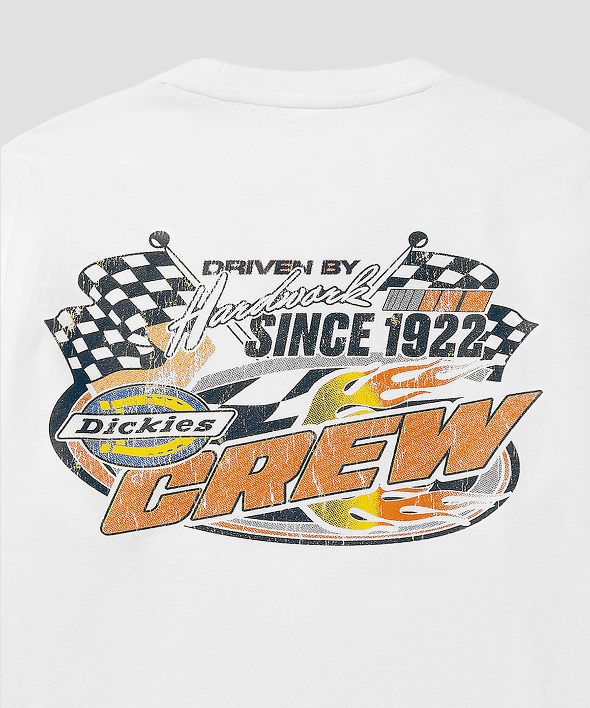 디키즈(DICKIES) 내쉬포트 레이싱 롱슬리브 White