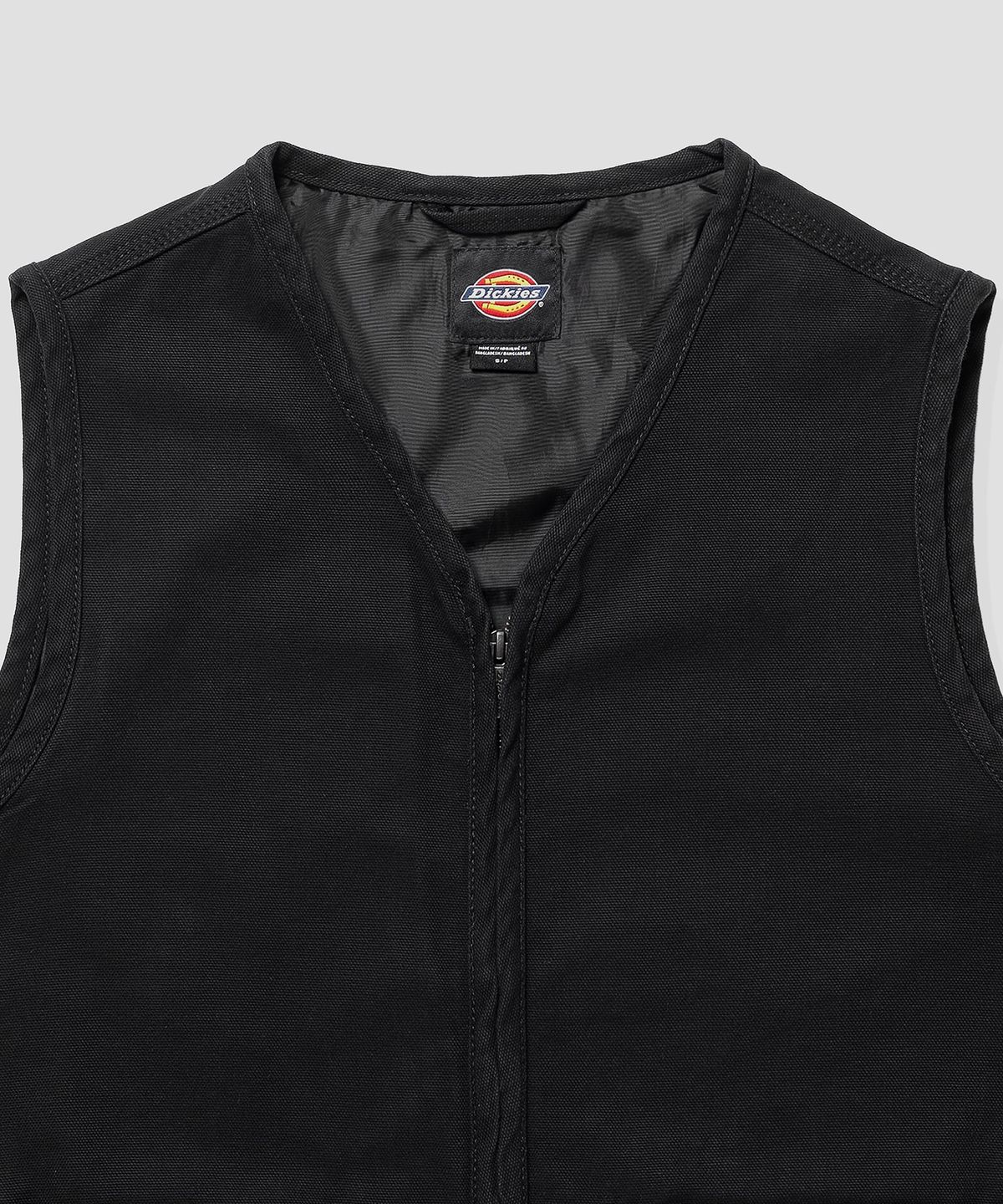 디키즈(DICKIES) 캔버스 썸머 베스트 Black