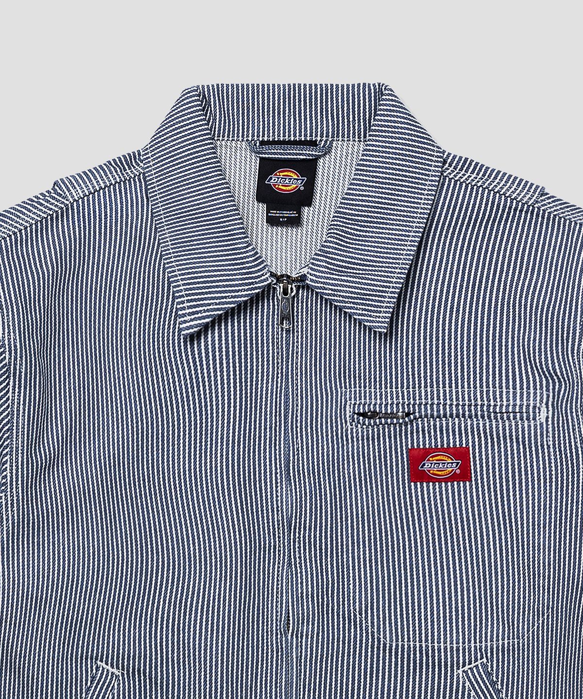 디키즈(DICKIES) 히코리 페인터 워크 재킷 Retro Indigo