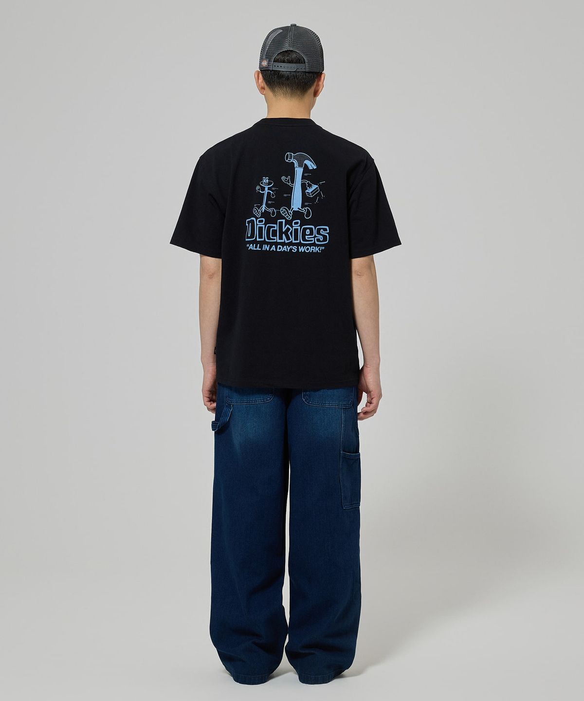 디키즈(DICKIES) 빅 대디 카펜터 데님 팬츠 Dark Indigo