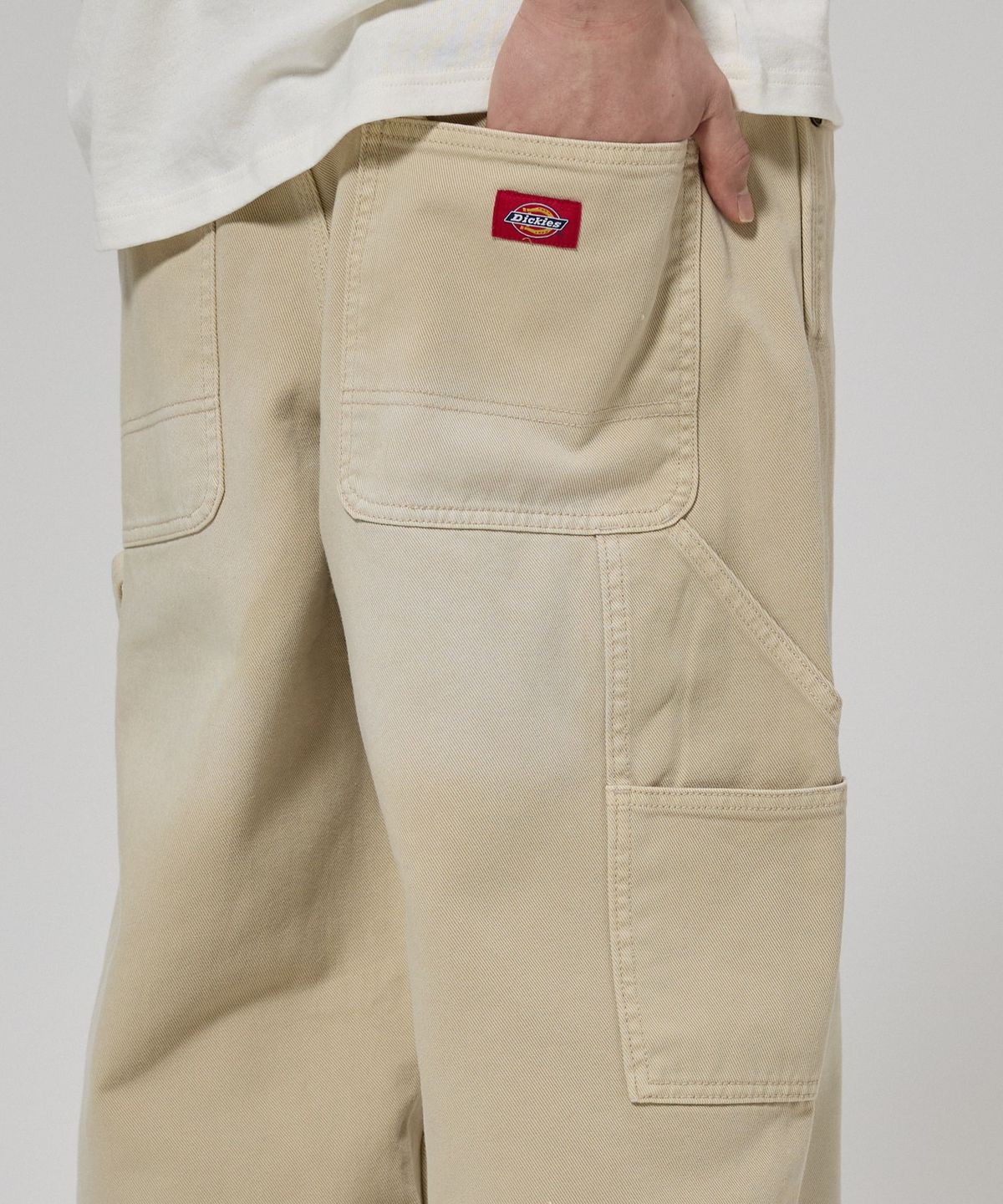 디키즈(DICKIES) 빅 대디 카펜터 데님 팬츠 Eucalyptus