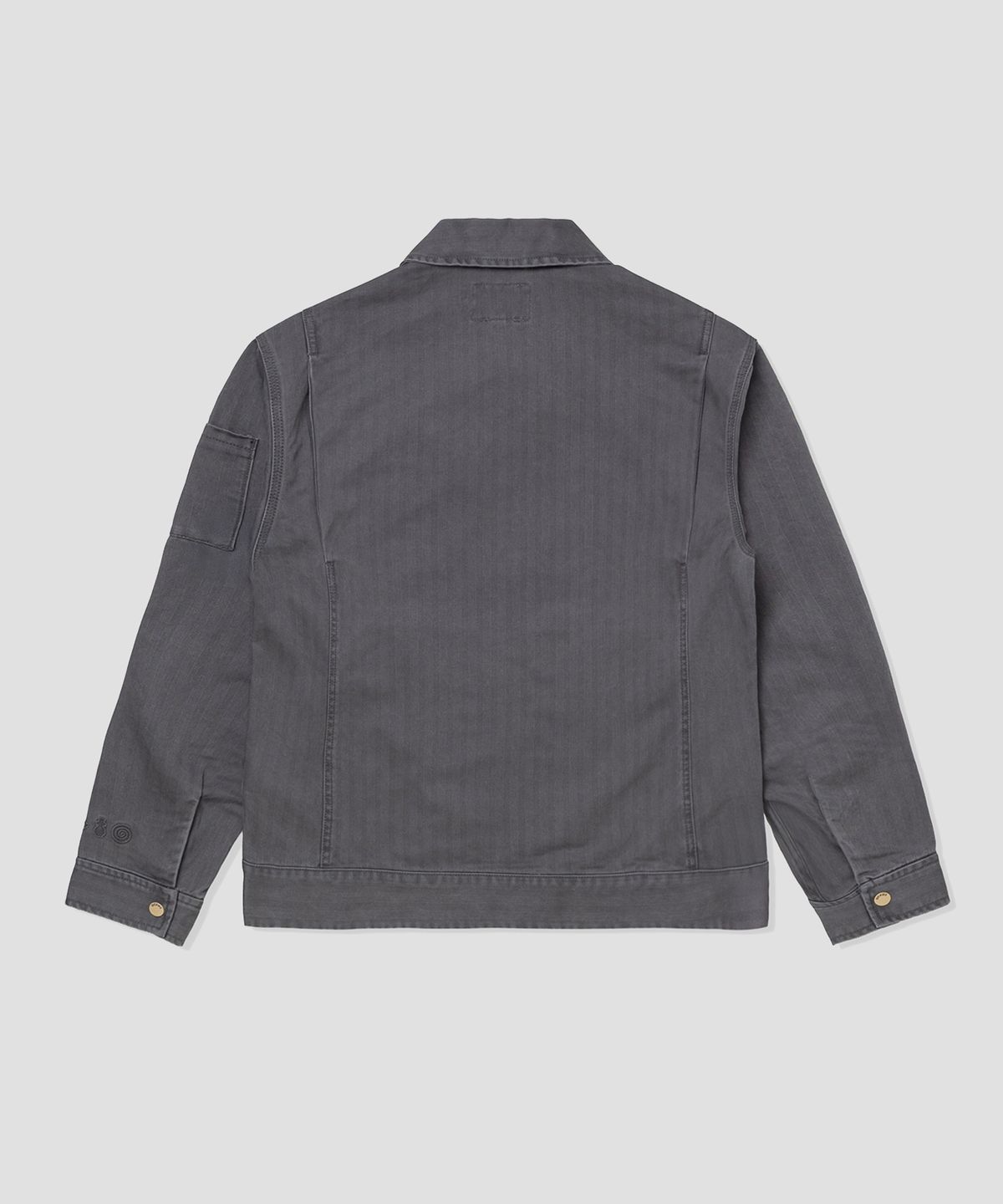 디키즈(DICKIES) 피그먼트 헤링본 재킷 Slate