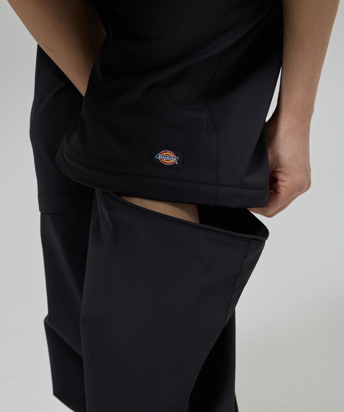 디키즈(DICKIES) 솔로텍스 디테처블 팬츠 Black